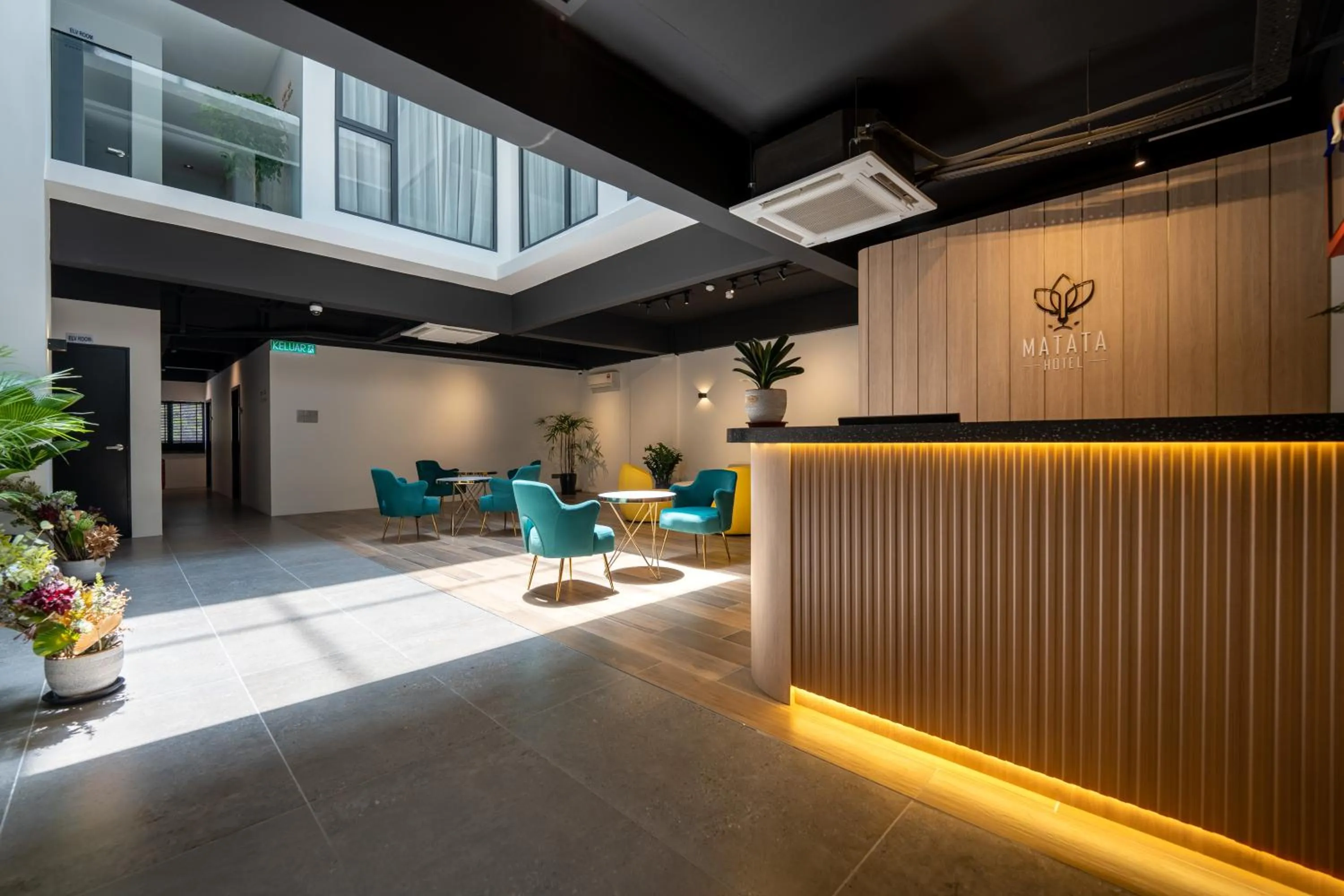 Lobby or reception in Matata Hotel Kota Kinabalu