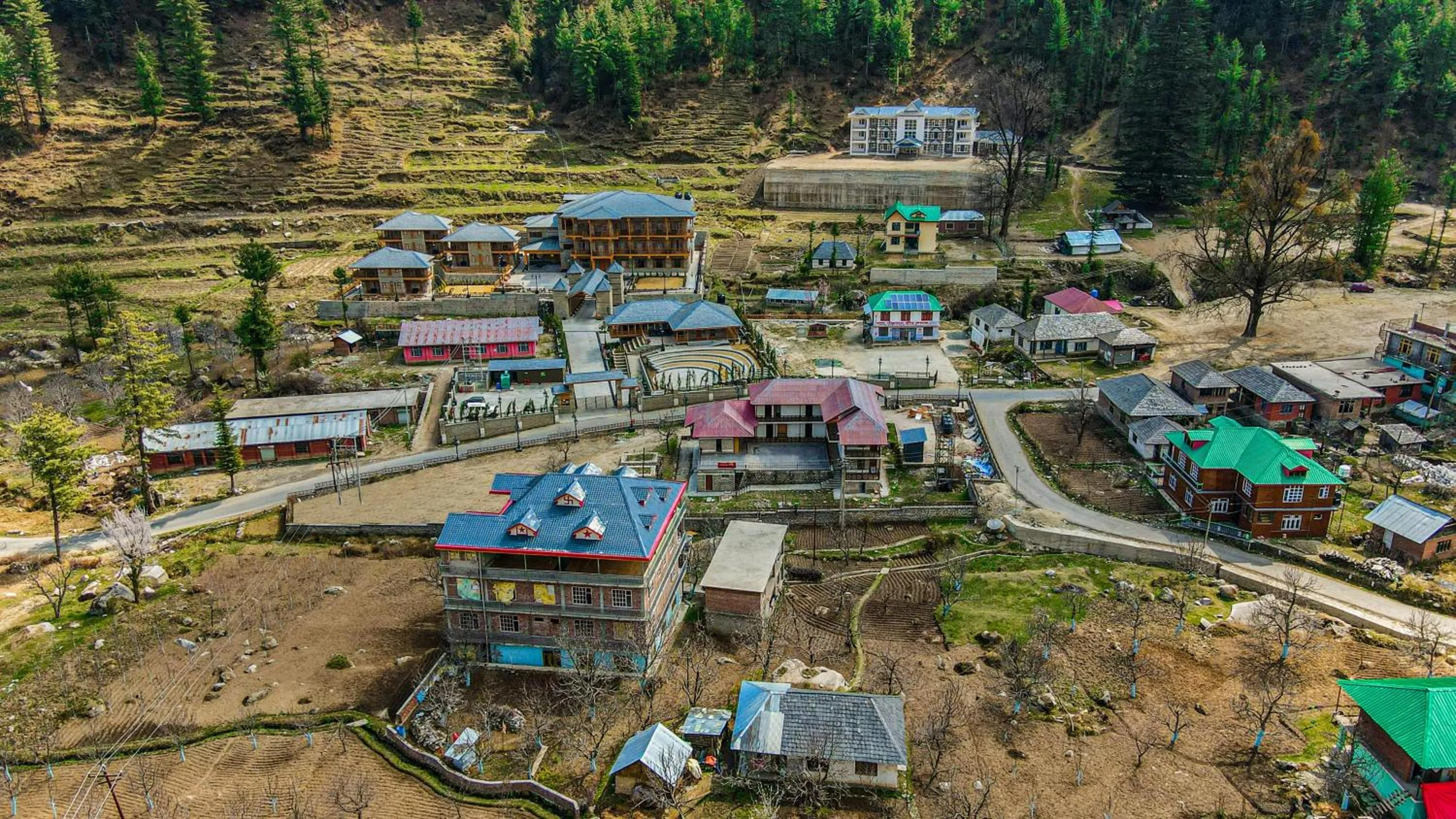 Bird's eye view in Club Mahindra Janjehli