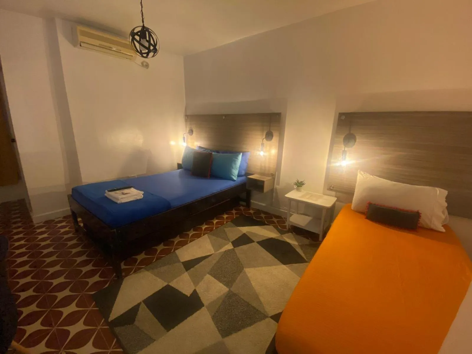 Bed in Hotel Tamaiti