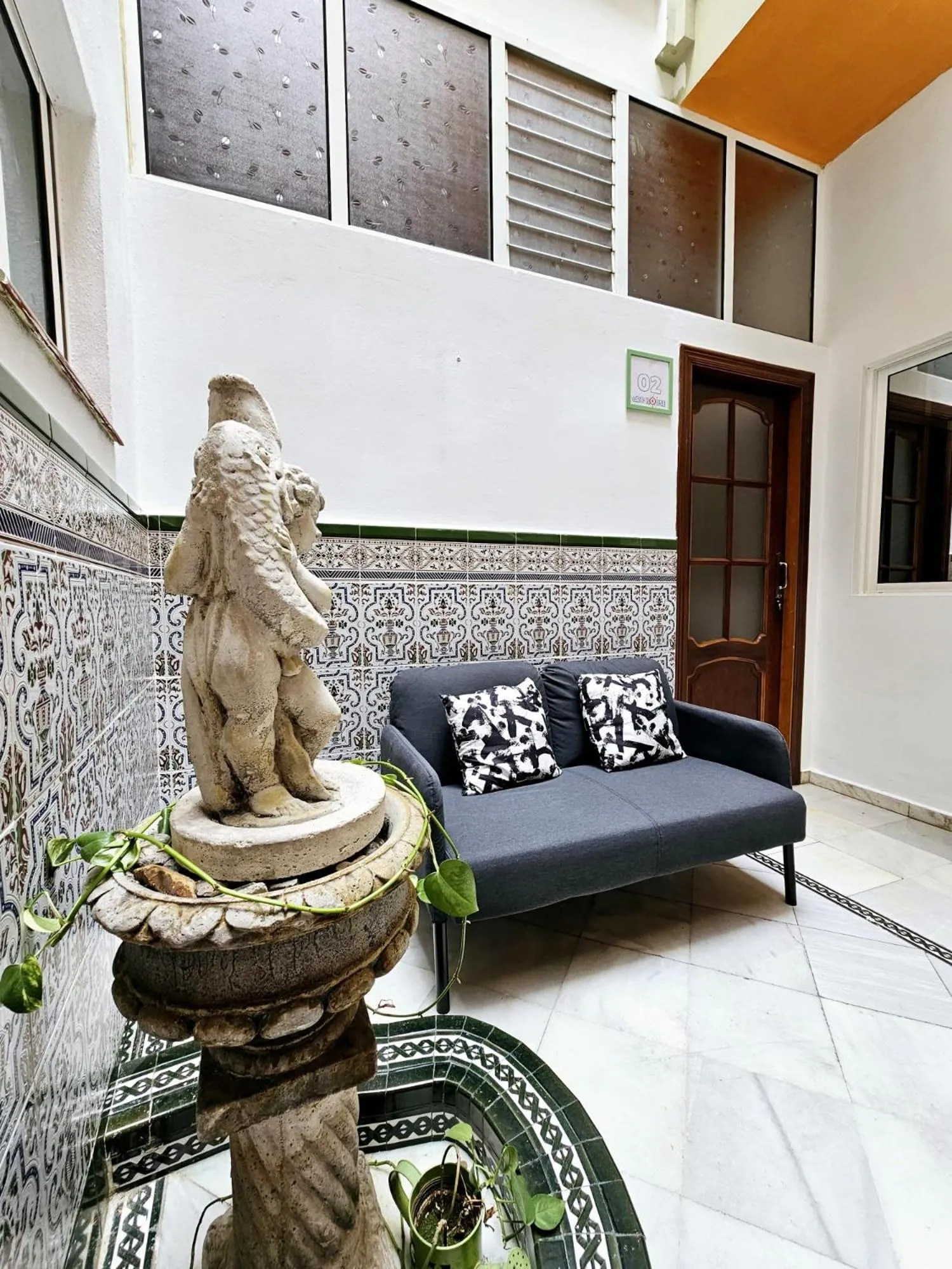 Patio in Arc House Plaza