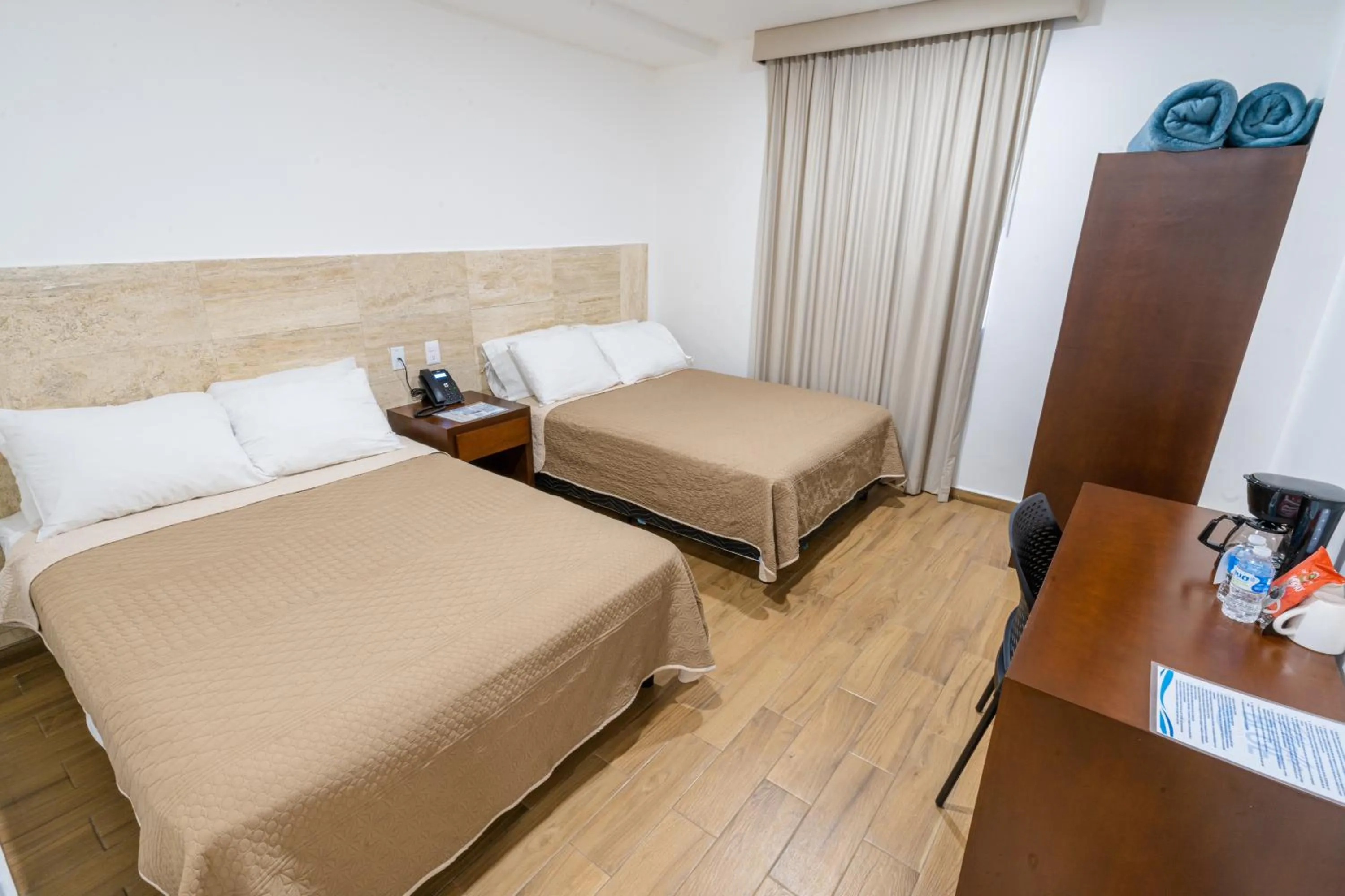 Bed in Hotel Pacific Blue Mazatlan