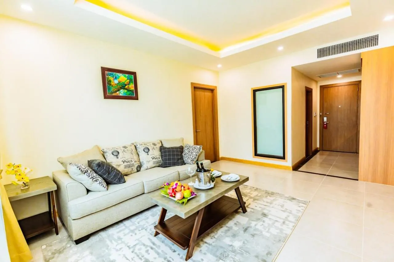 Living room in Dynasty Casino Hotel