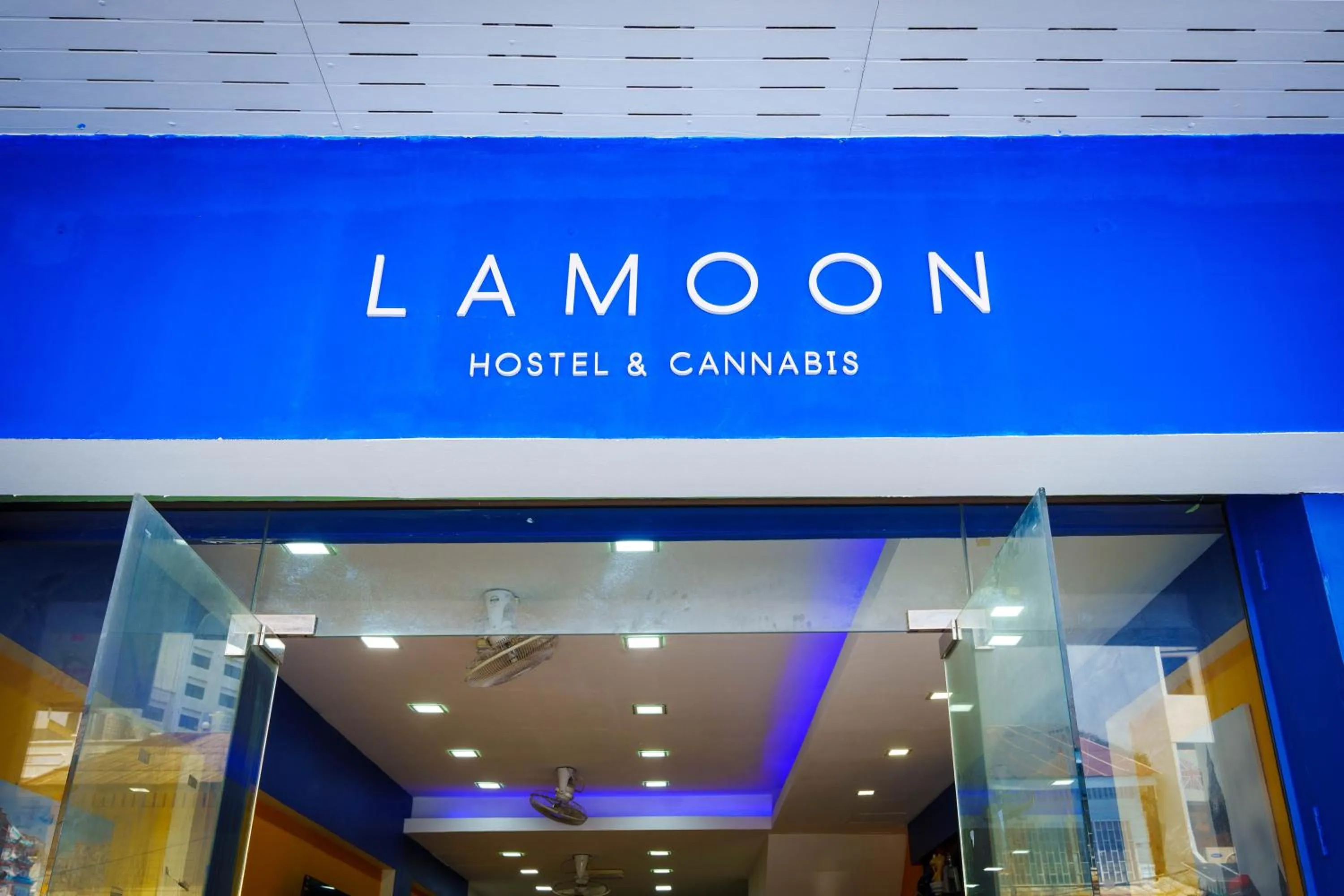 Property logo or sign in Lamoon Hostel