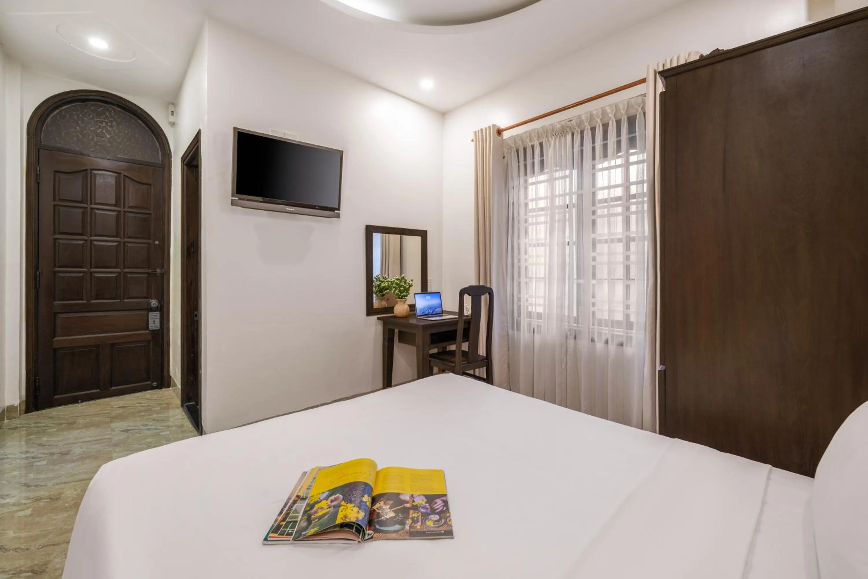 Bed in RAON Ancient Town Hotel