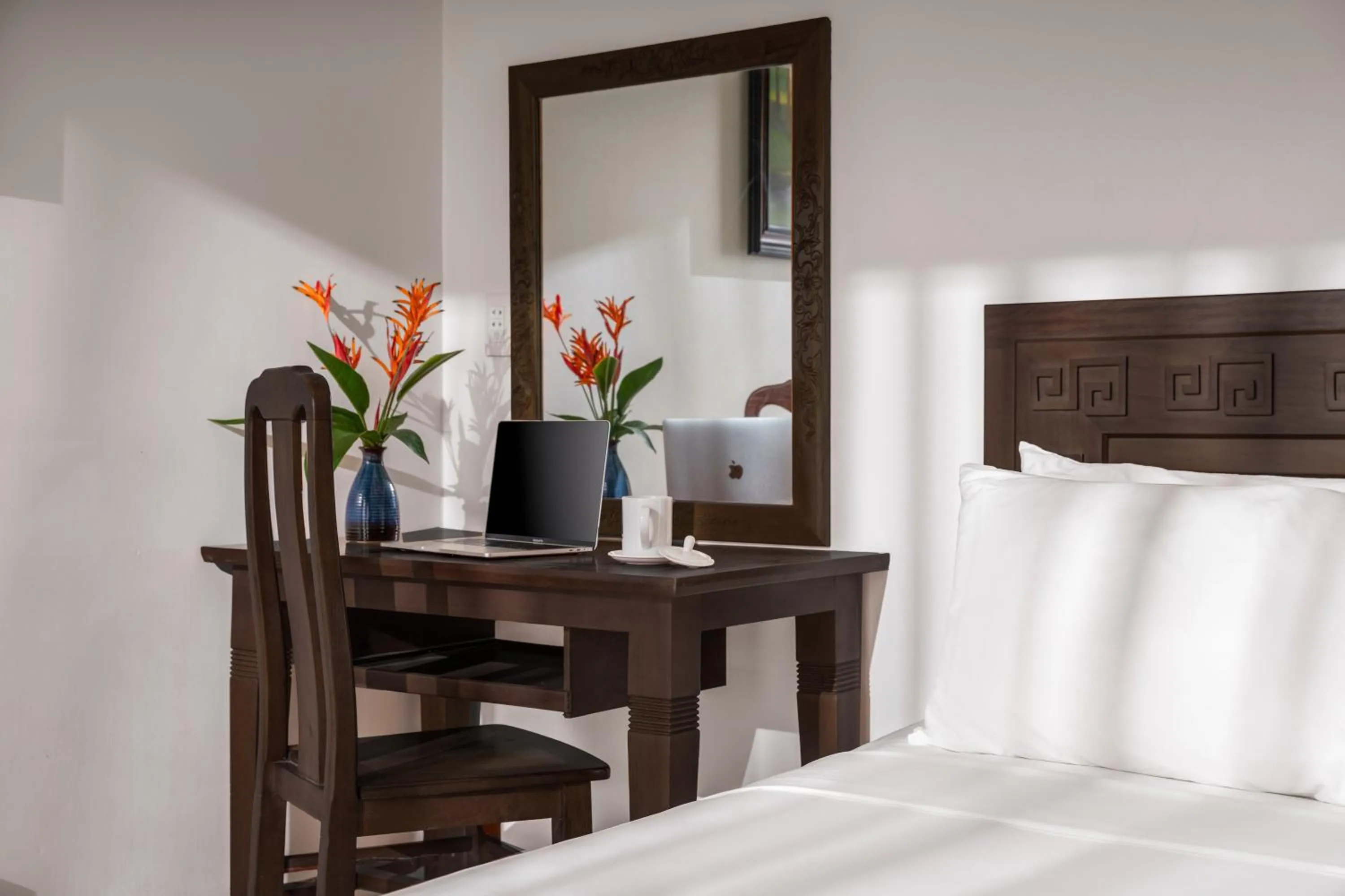 Bed in RAON Ancient Town Hotel