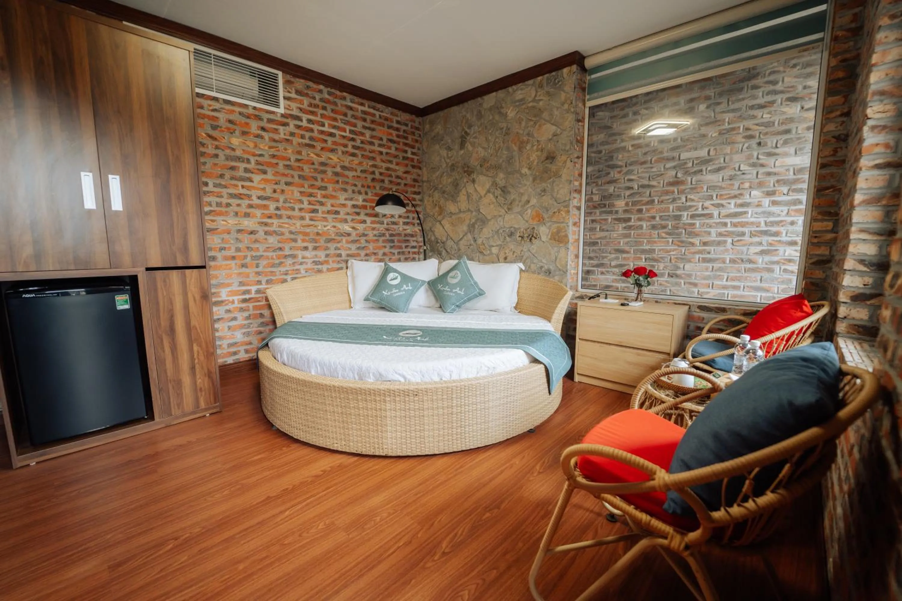 Bathroom, Bed in Xuân Anh Garden