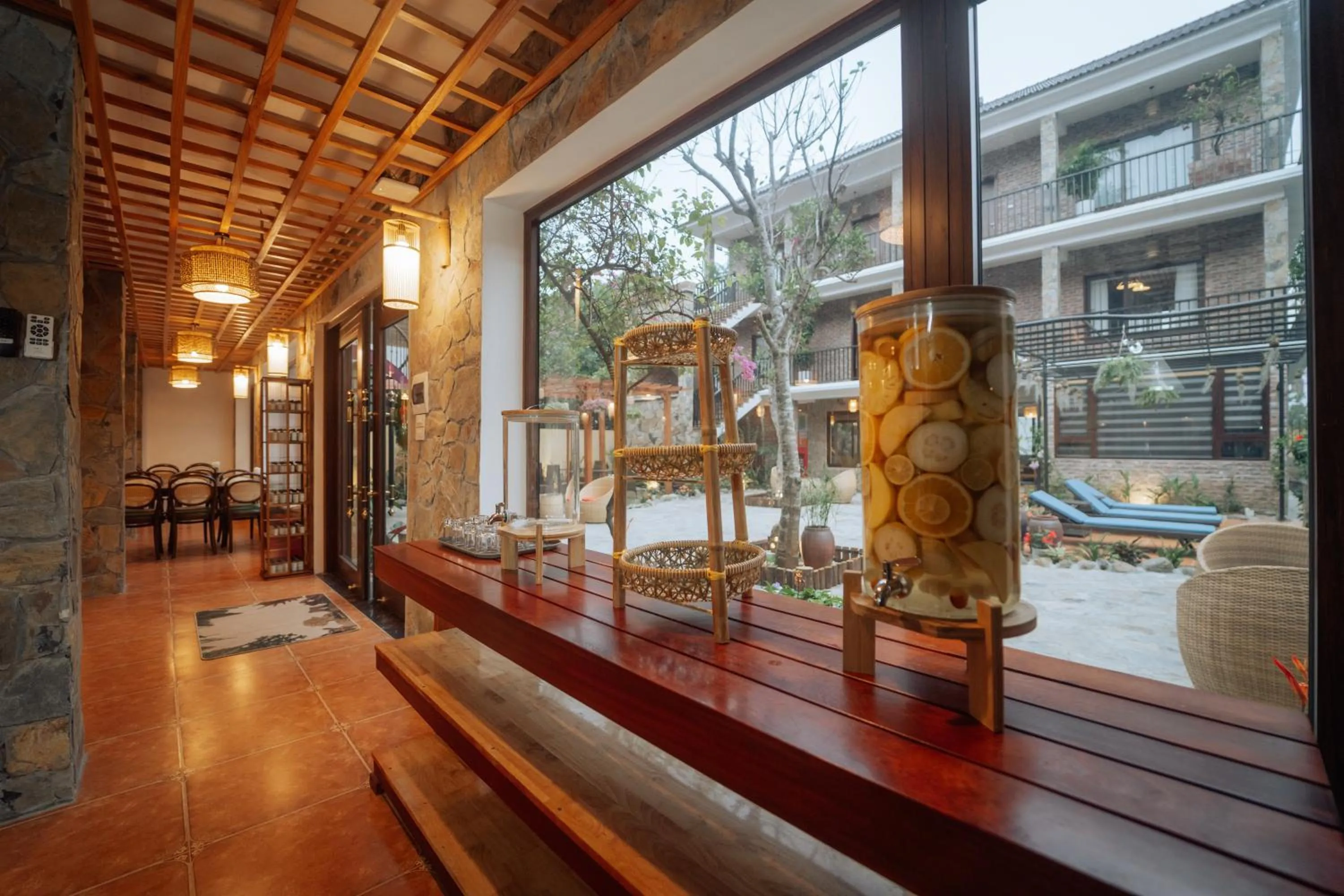 Breakfast in Xuân Anh Garden