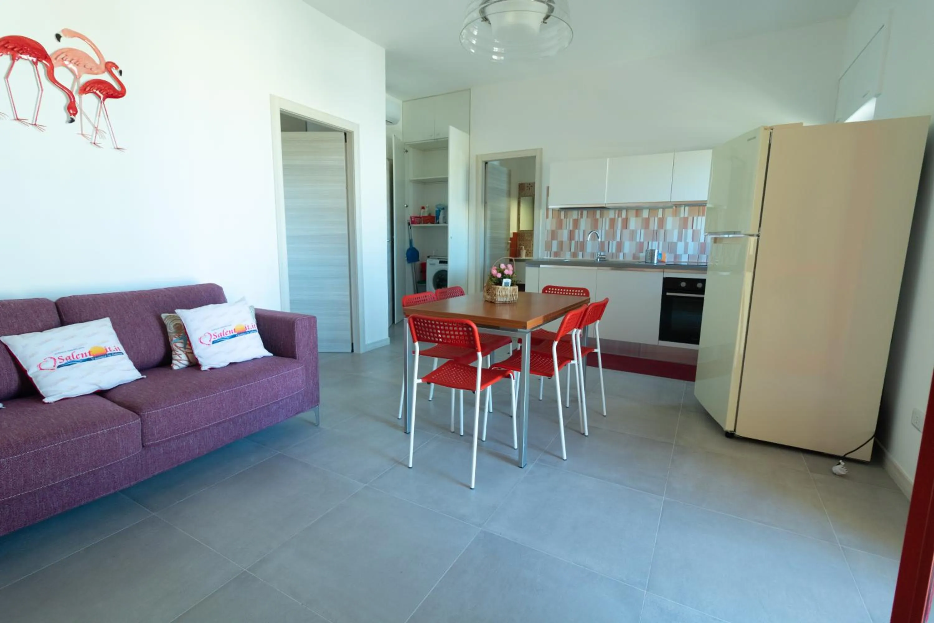 Kitchen or kitchenette in Appartamenti Craulo