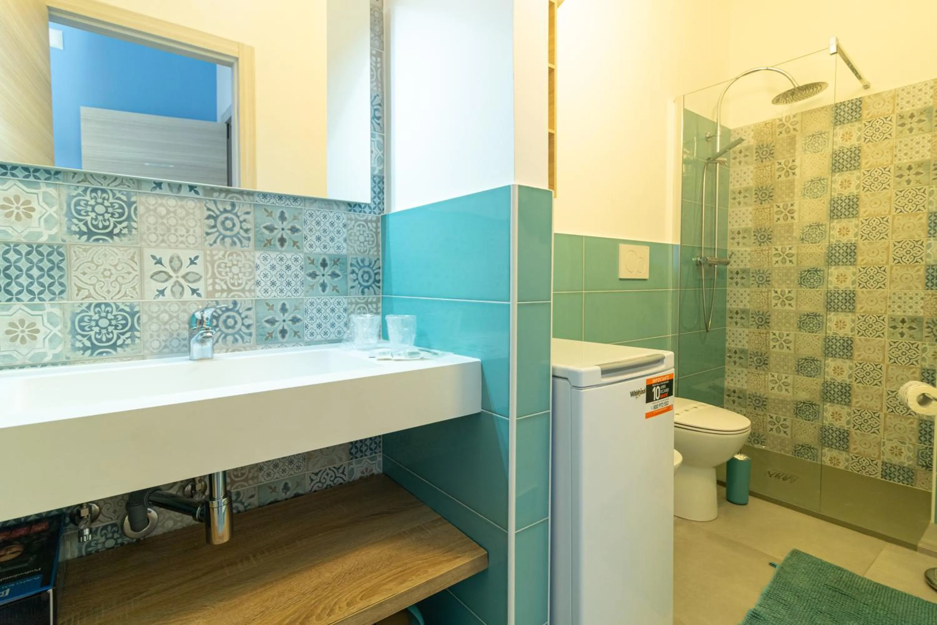 Bathroom in Appartamenti Craulo