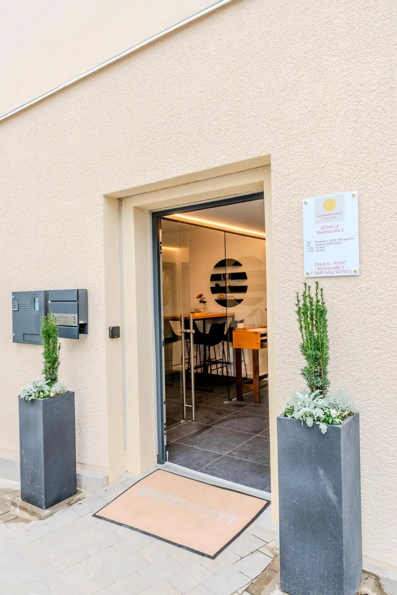 Property building in Aparthotel Parsberg GreenDesign