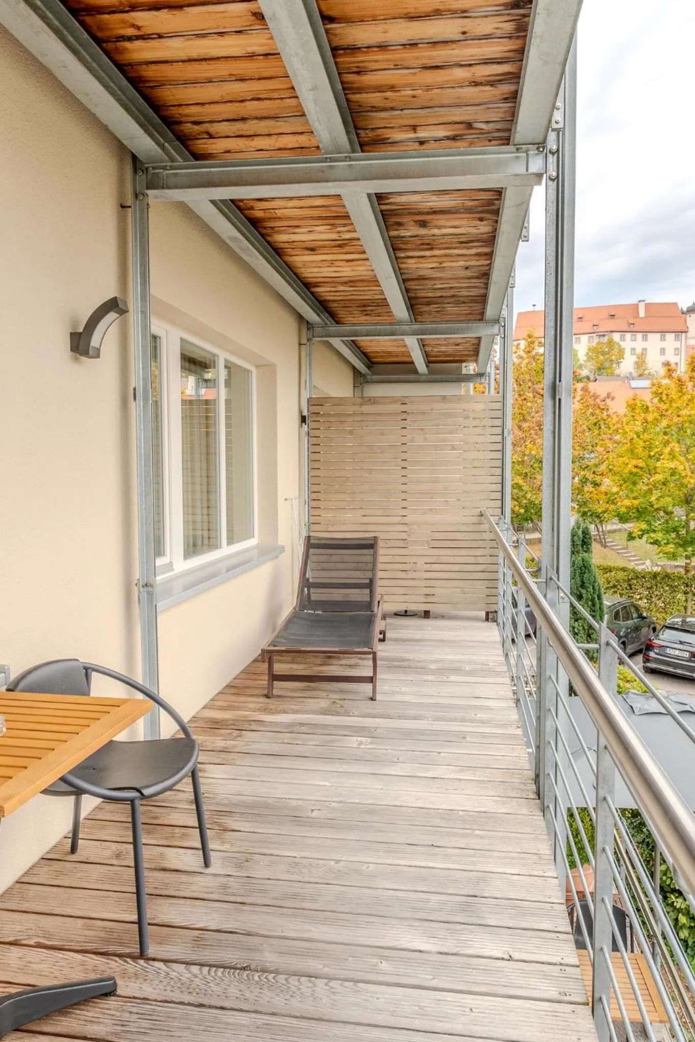 Balcony/Terrace in Aparthotel Parsberg GreenDesign
