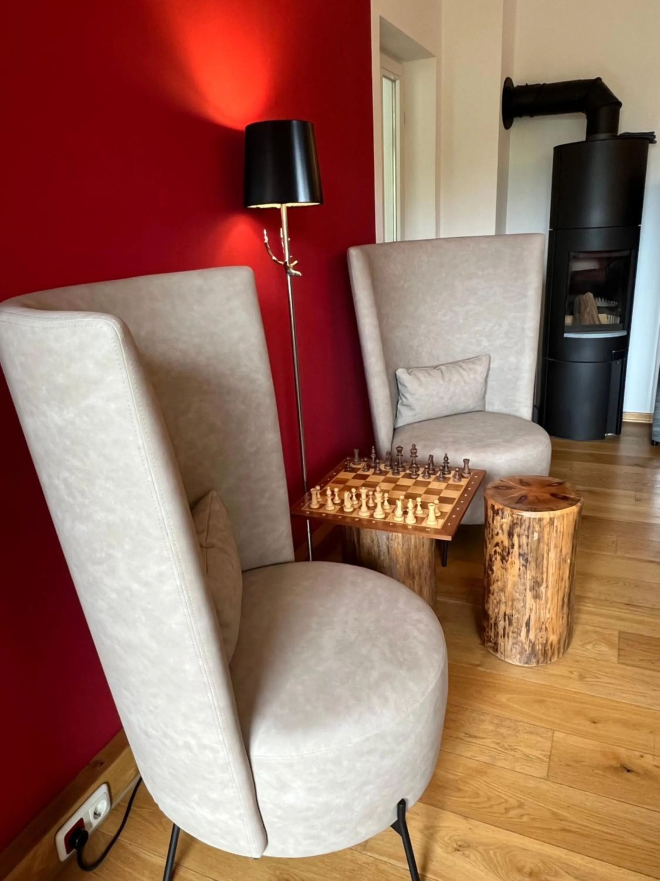 Lounge or bar in Aparthotel Parsberg GreenDesign