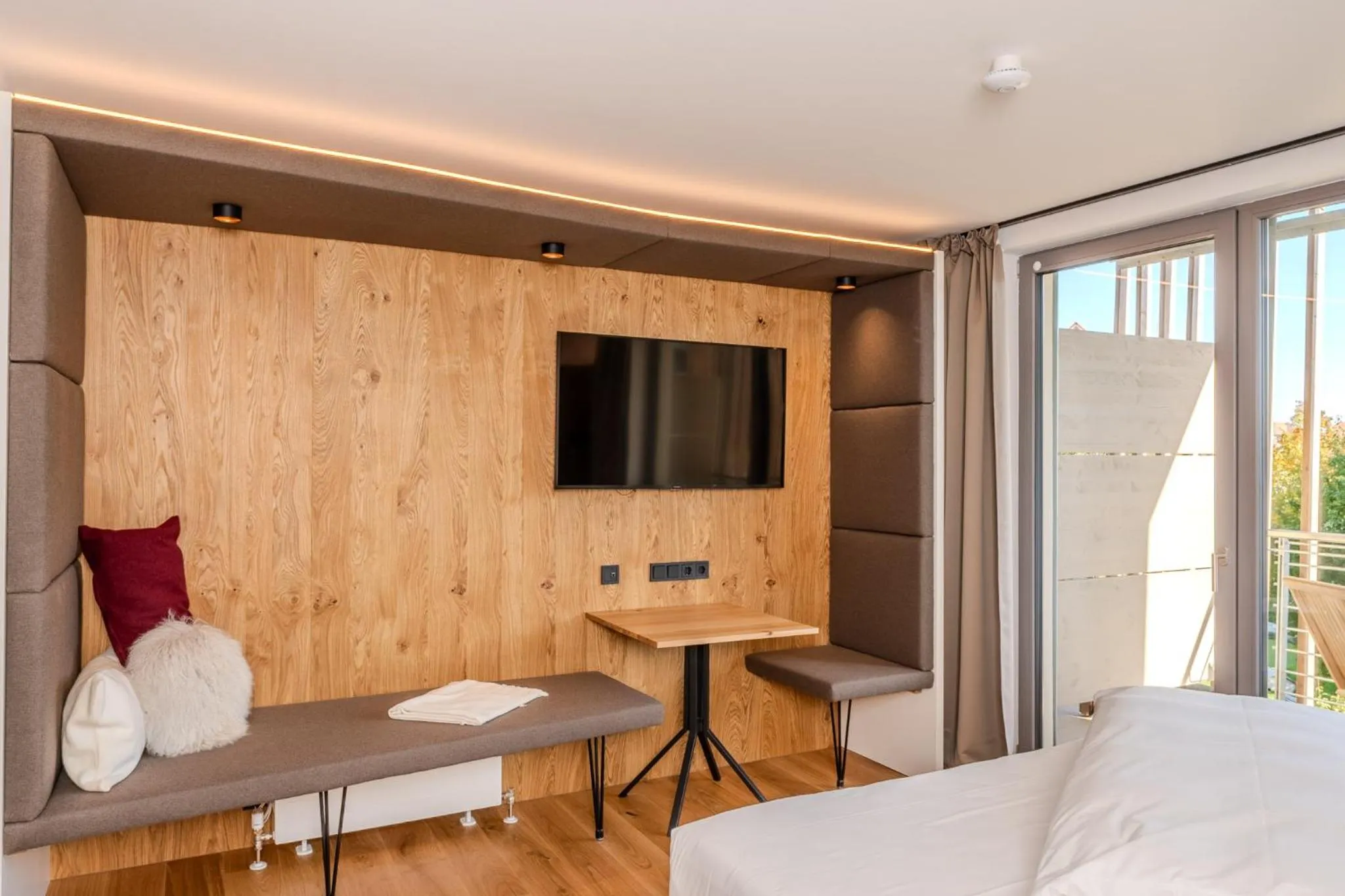 Staff, Bed in Aparthotel Parsberg GreenDesign