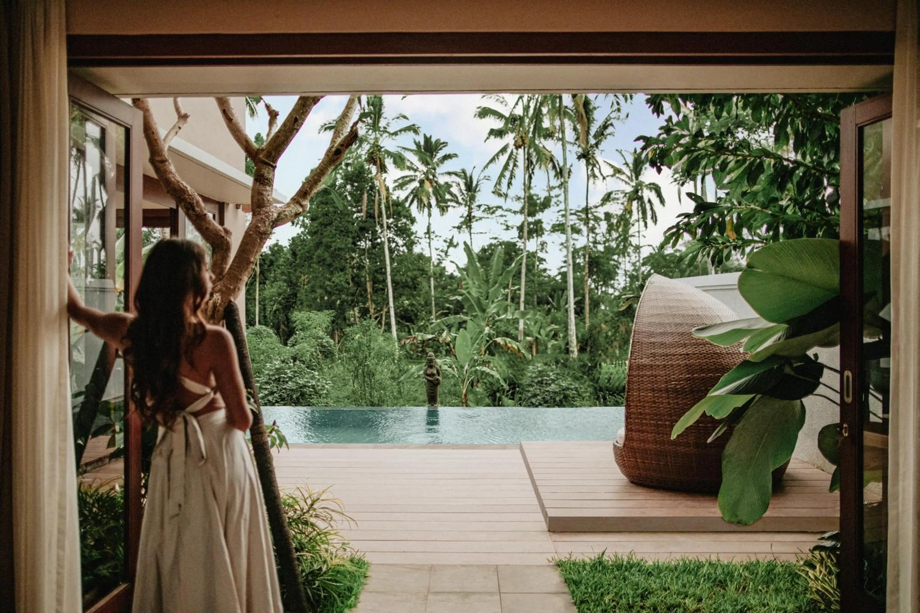 Patio in Stanagiri Villas Ubud