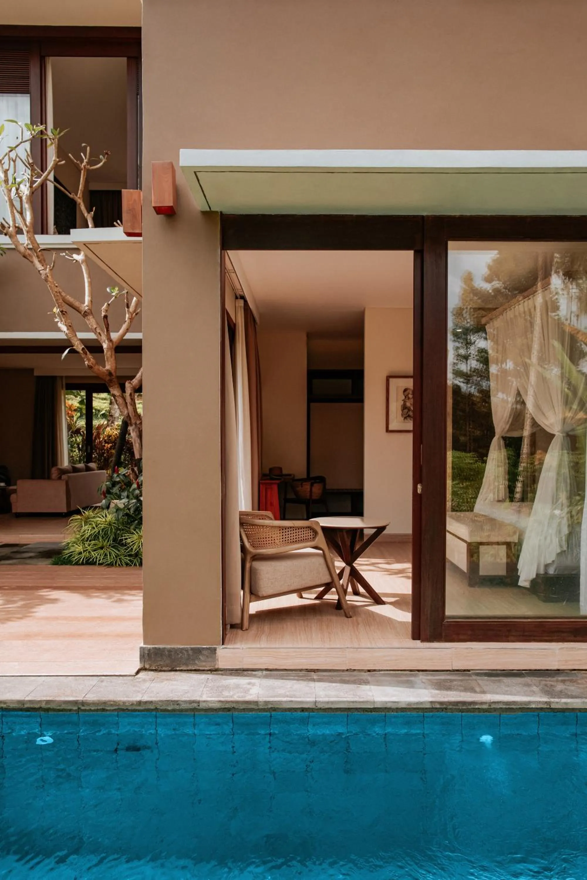 Patio in Stanagiri Villas Ubud