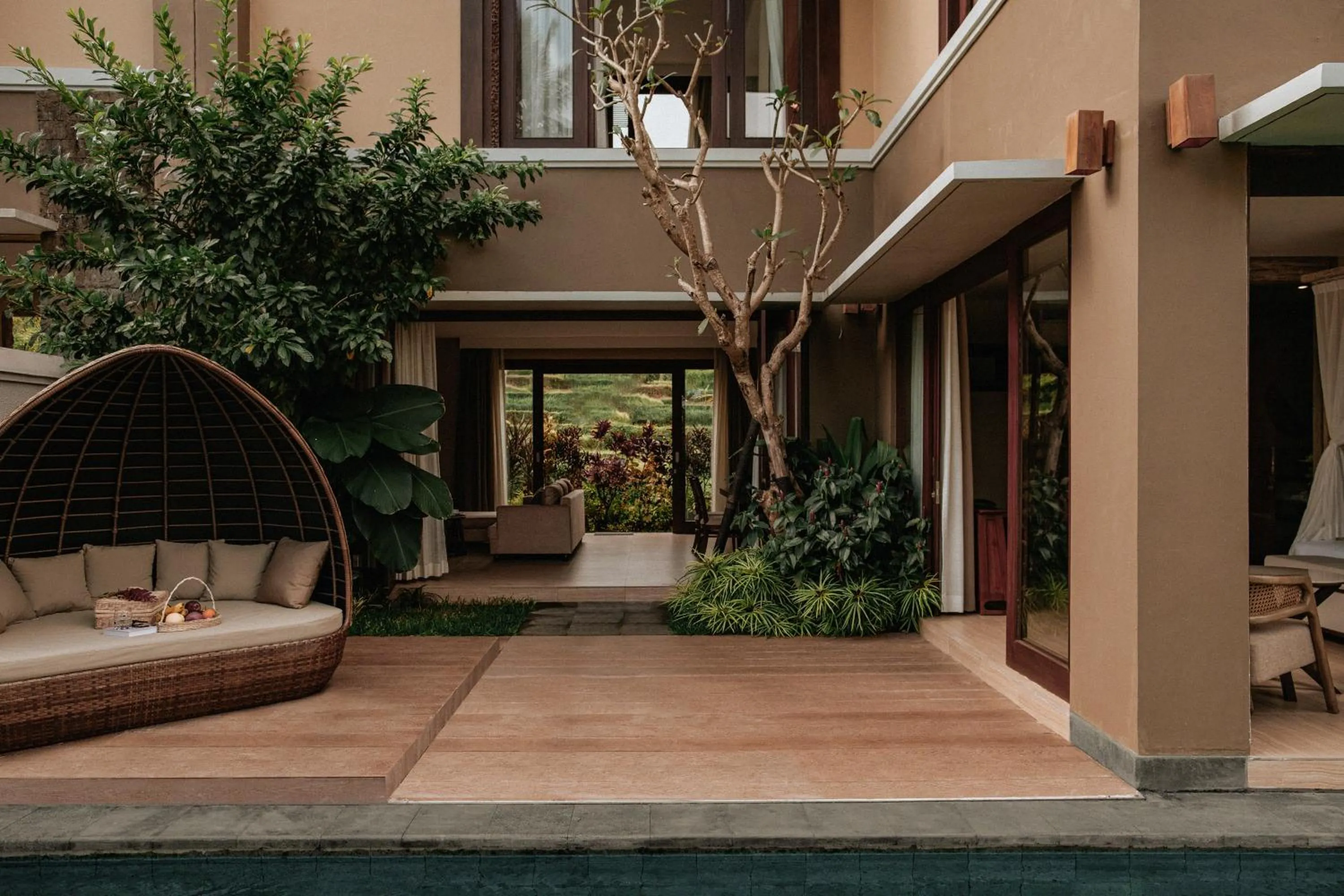 Patio in Stanagiri Villas Ubud