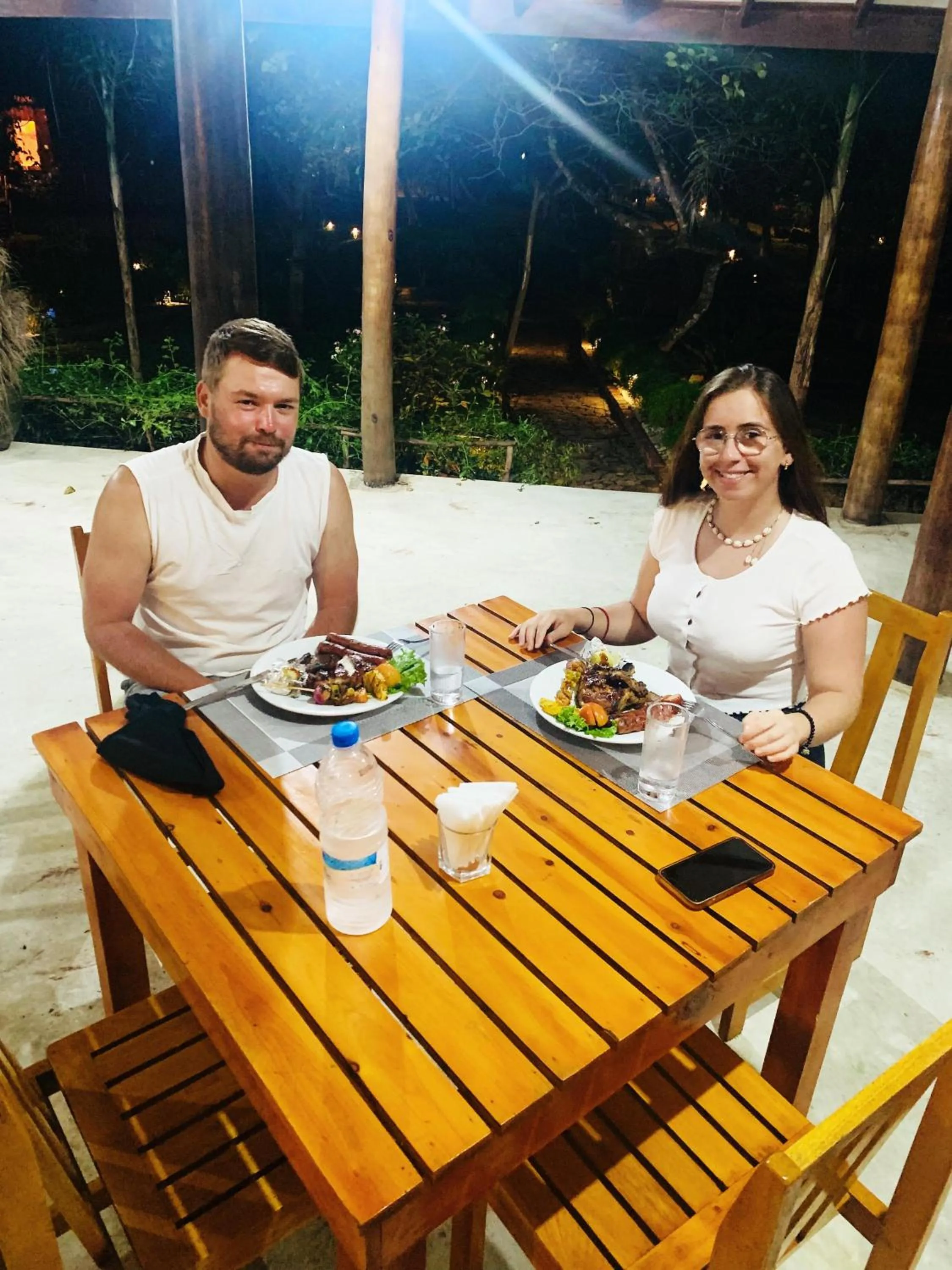 Dinner in Lake Resort Bolgoda