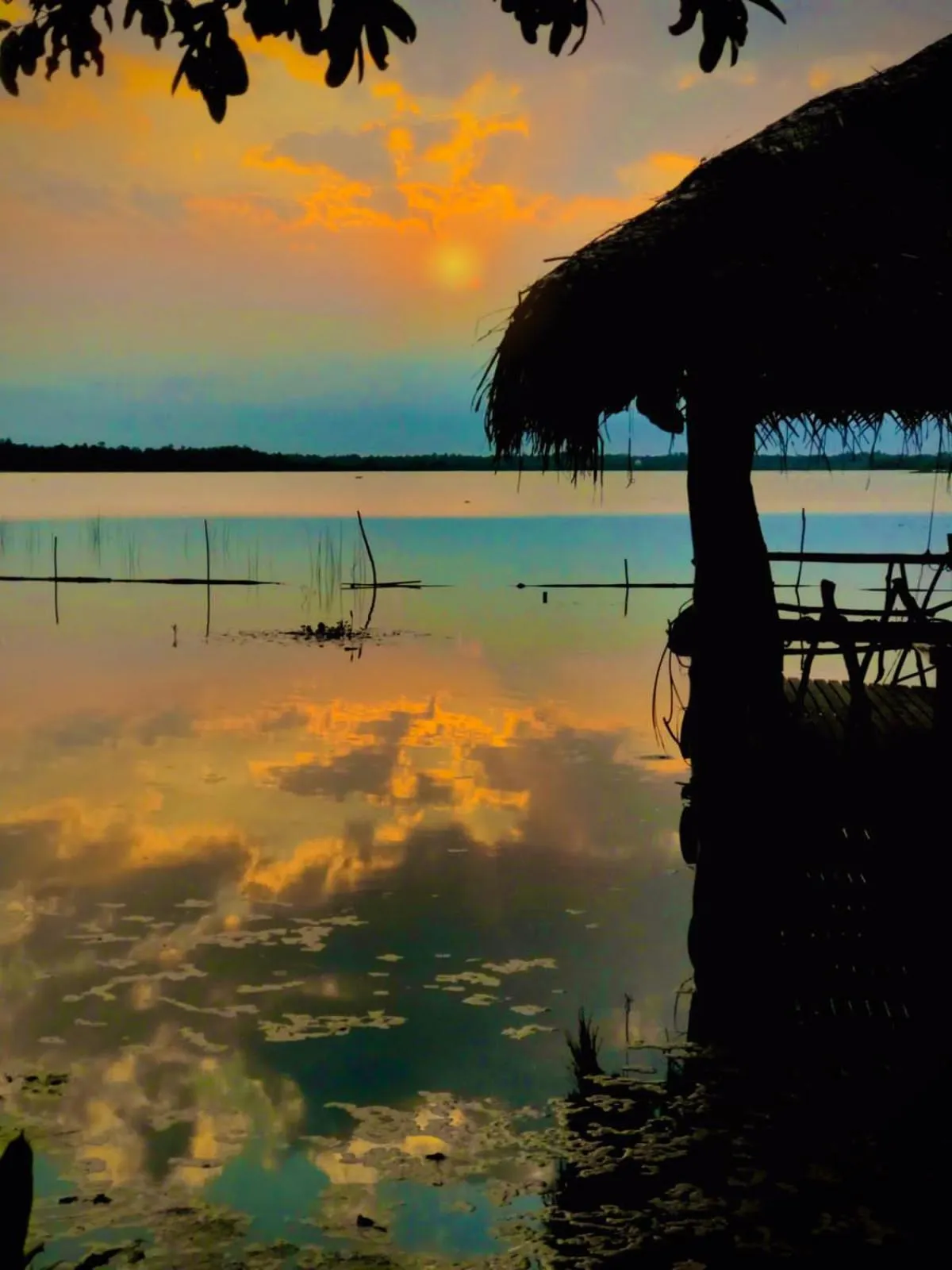 Lake view in Lake Resort Bolgoda