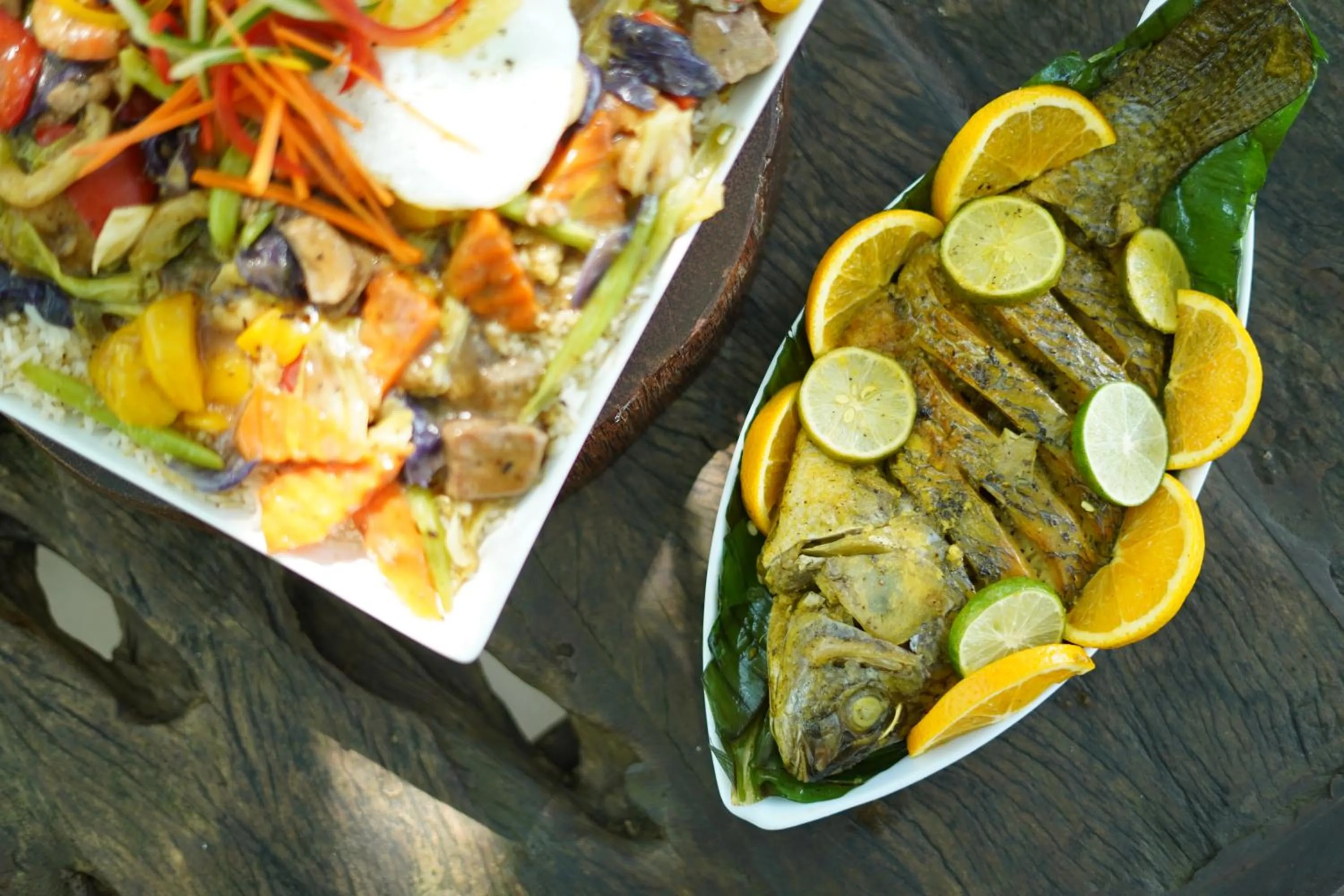 Food in Lake Resort Bolgoda