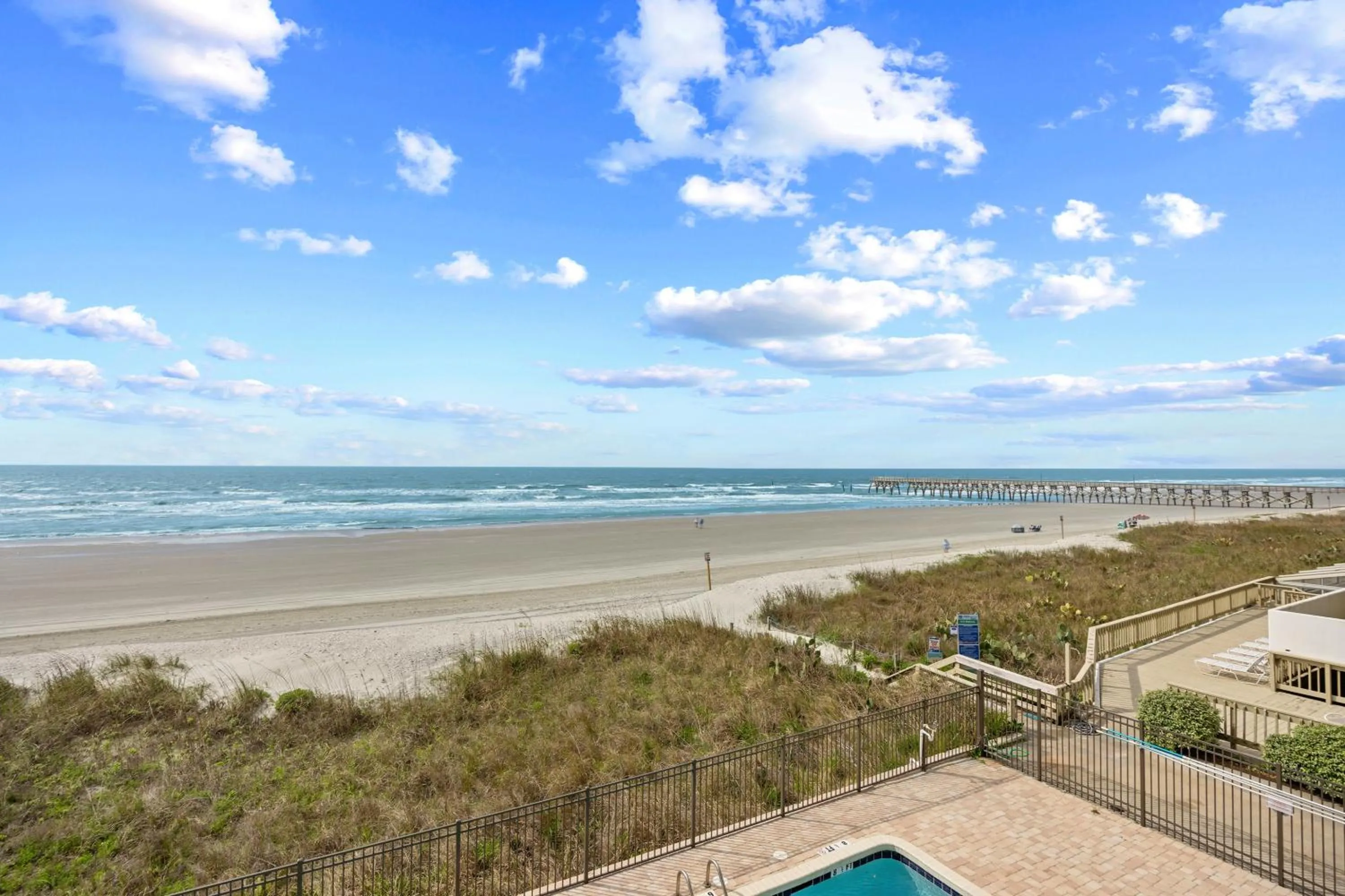 Natural landscape in Direct Ocean Front 3BR 3BA Beach Front