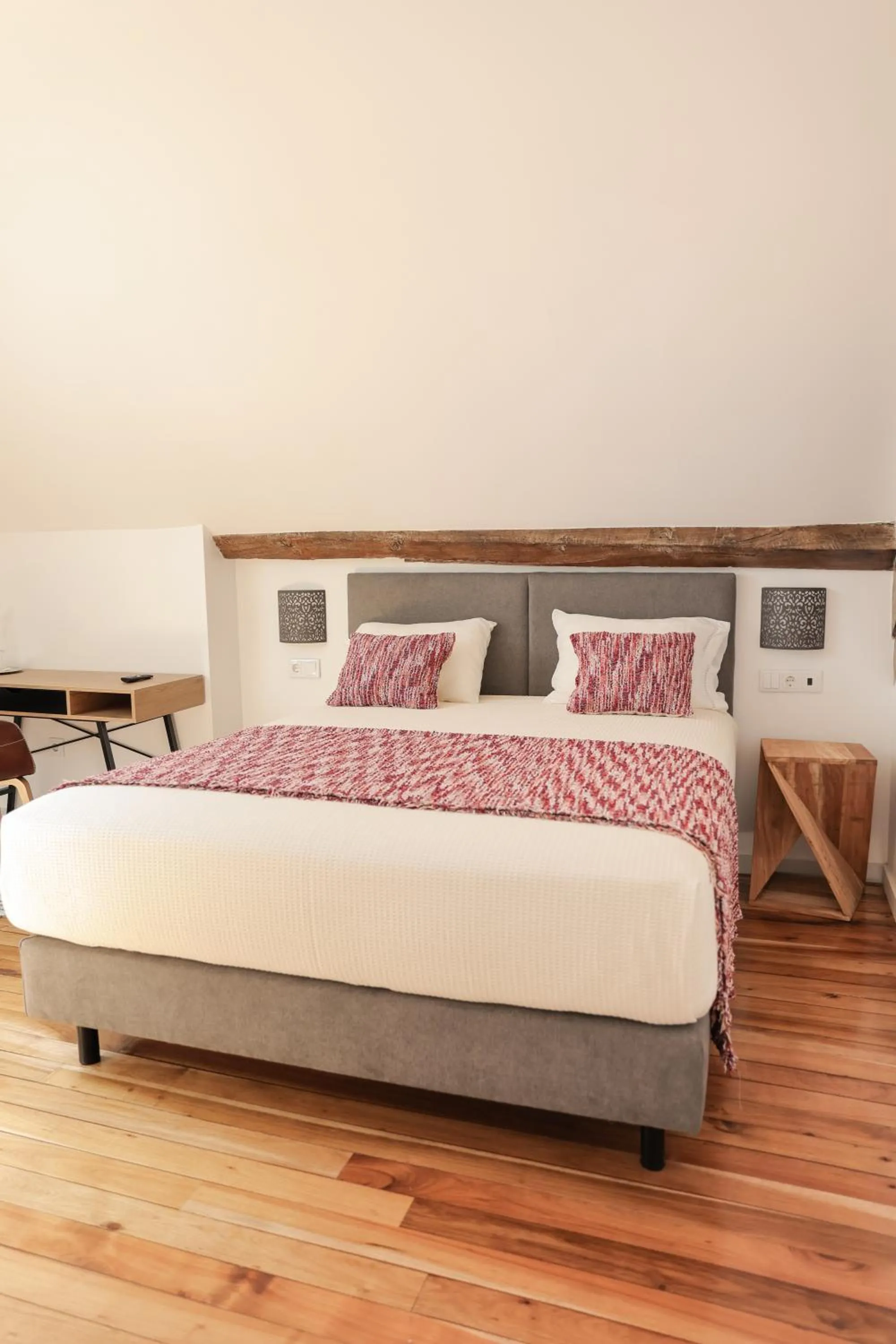 Bed in Quinta dos Tojais Hotel Rural