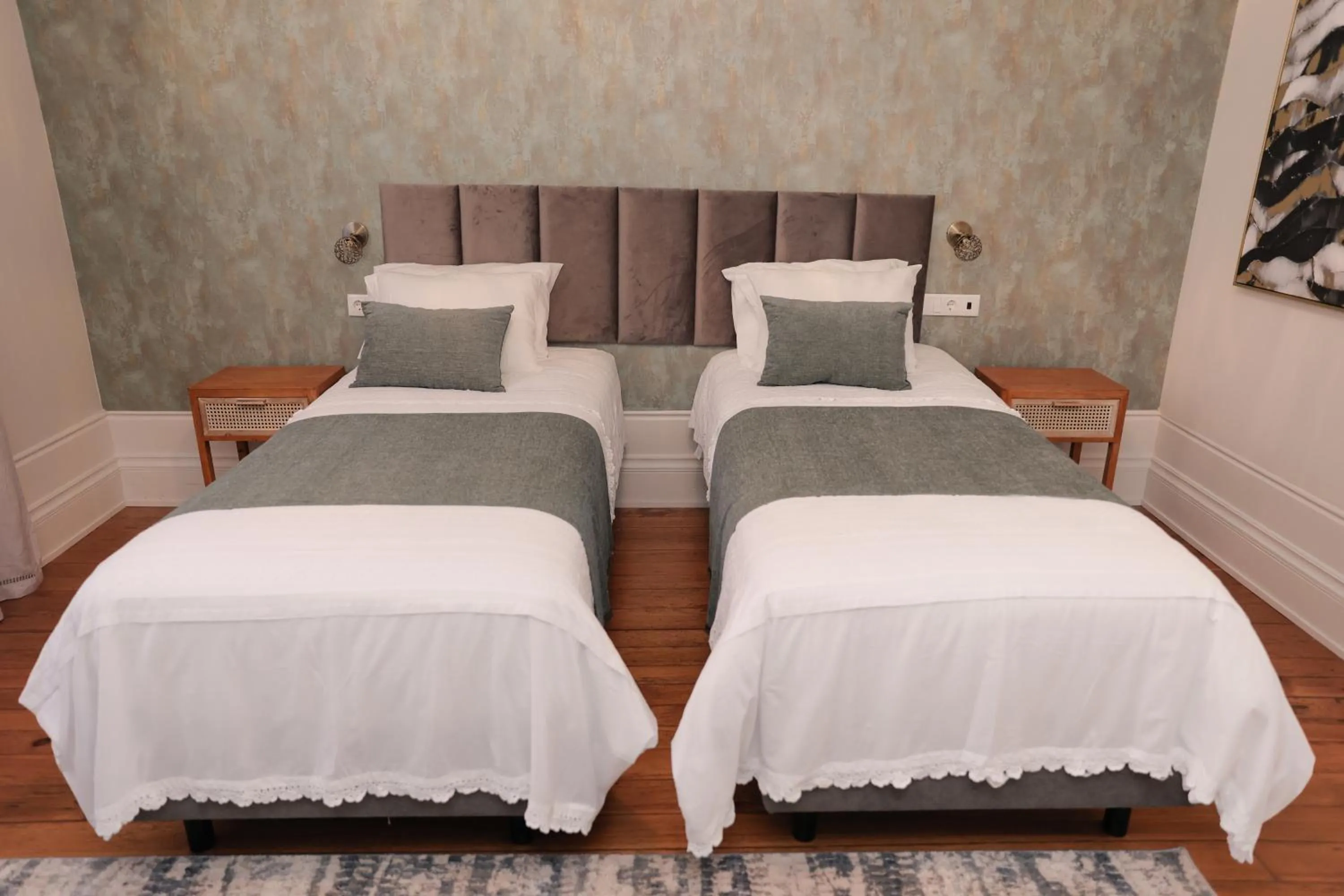 Bed in Quinta dos Tojais Hotel Rural