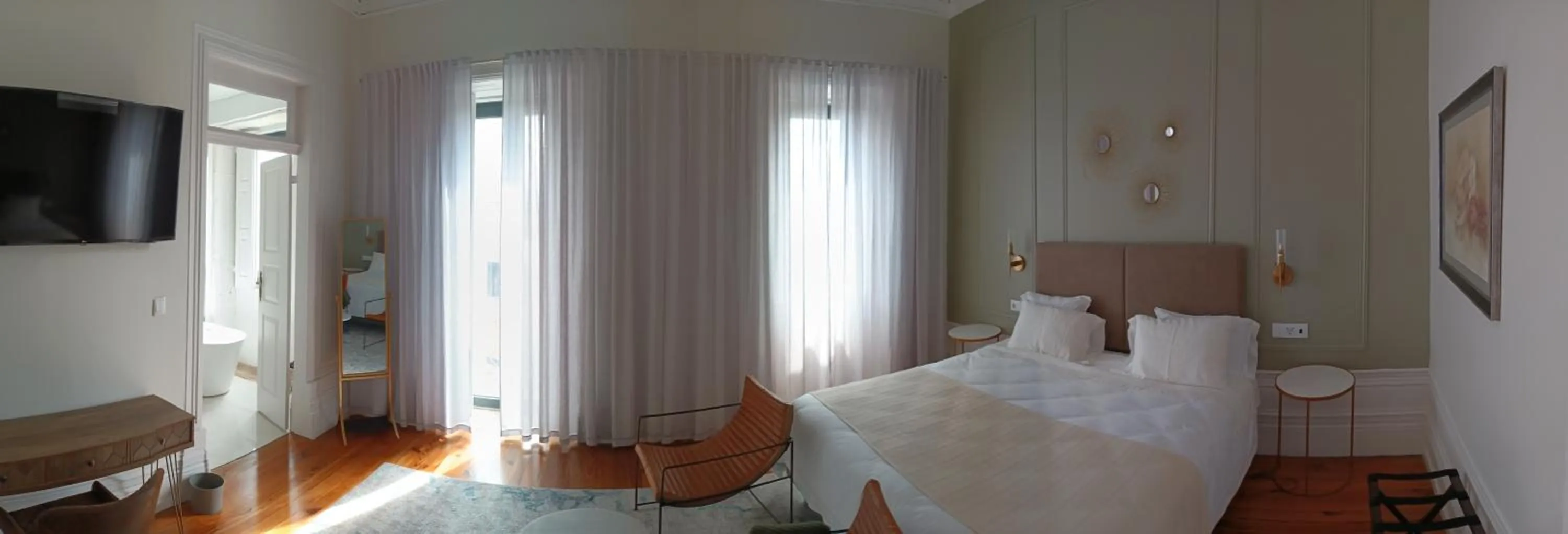 Bed in Quinta dos Tojais Hotel Rural