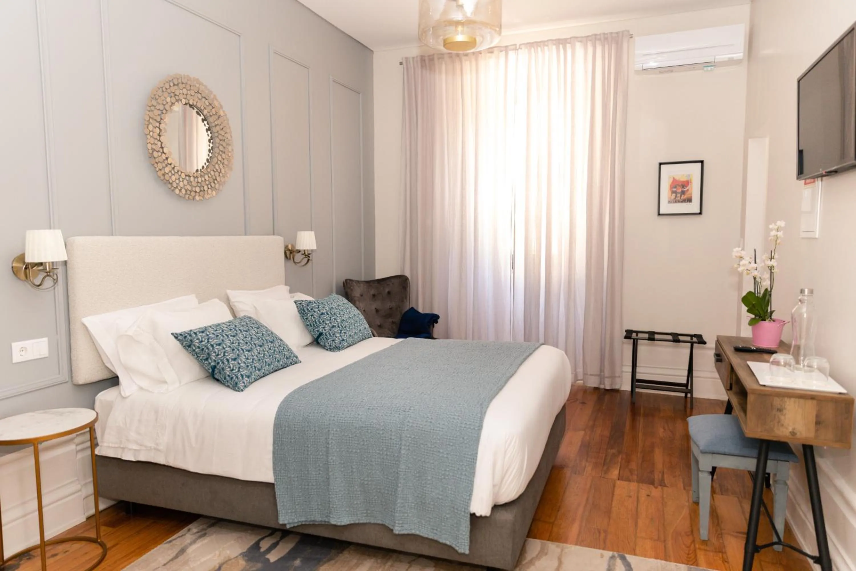 Bed in Quinta dos Tojais Hotel Rural