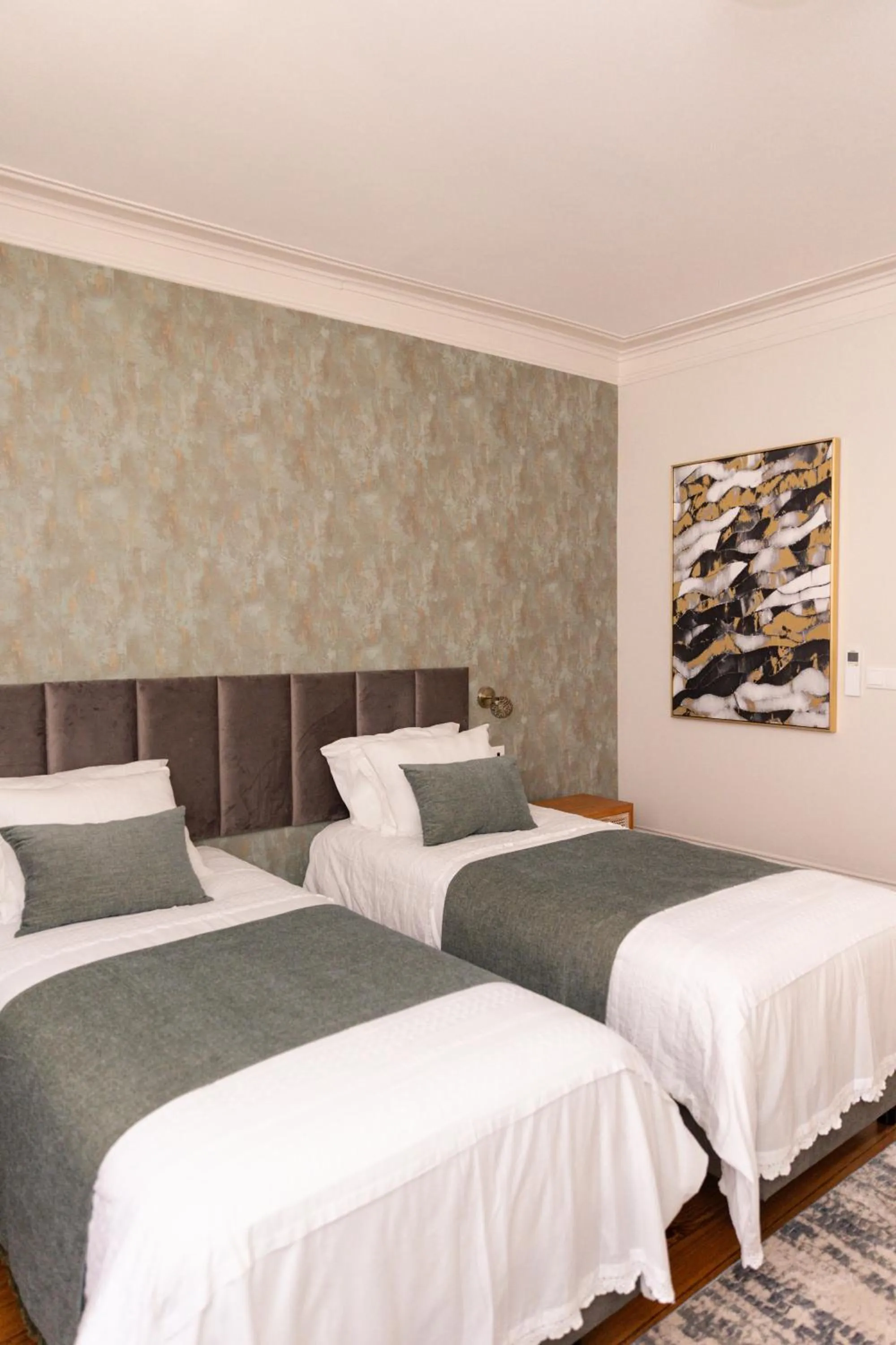 Bed in Quinta dos Tojais Hotel Rural