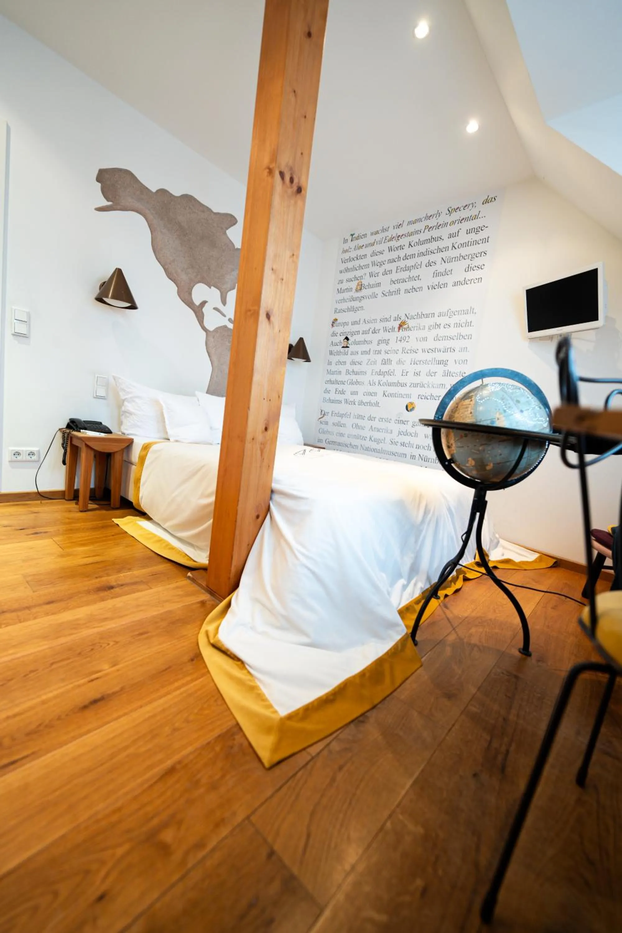 Bed in Hotel Drei Raben