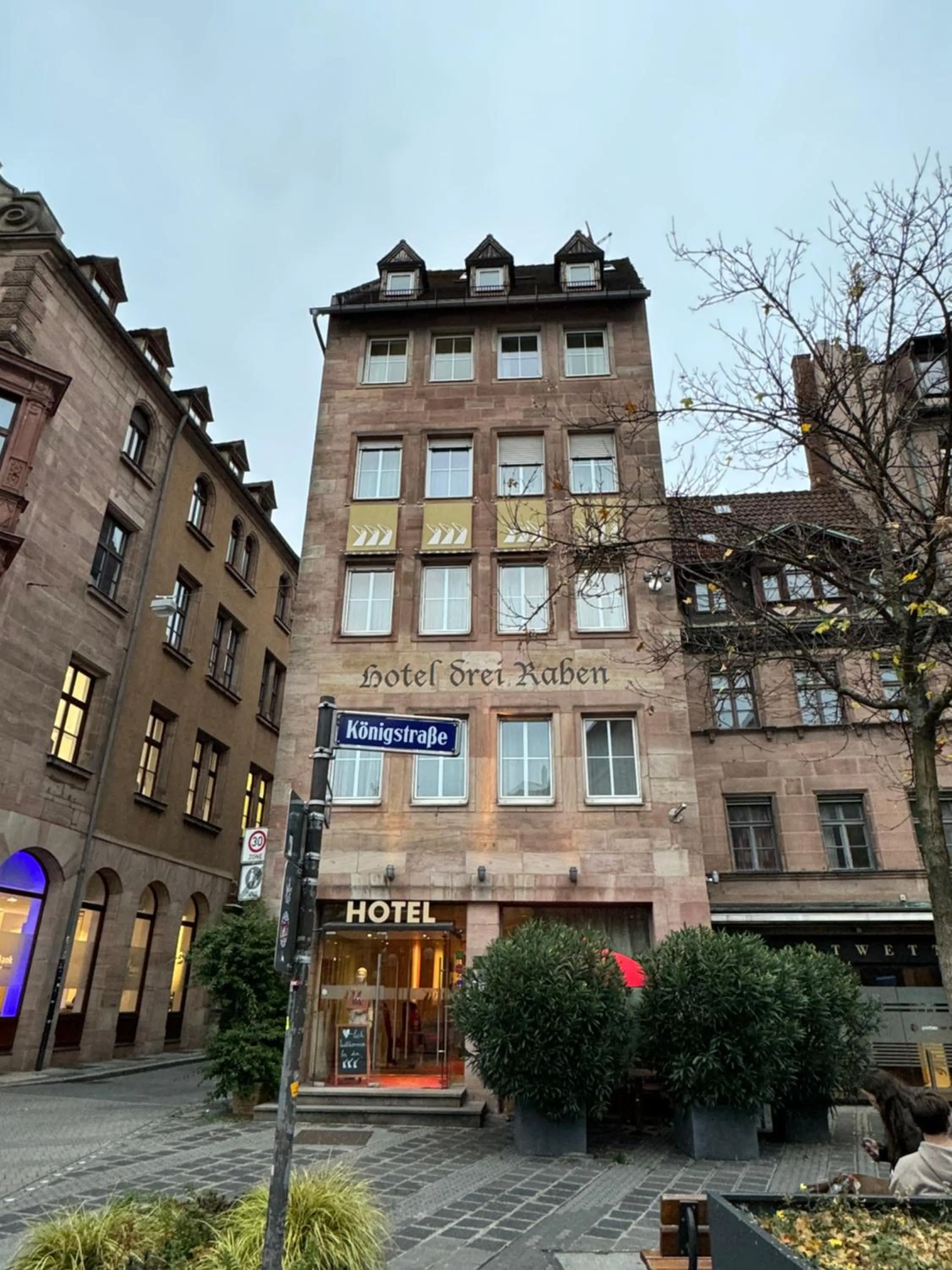 Property building in Hotel Drei Raben
