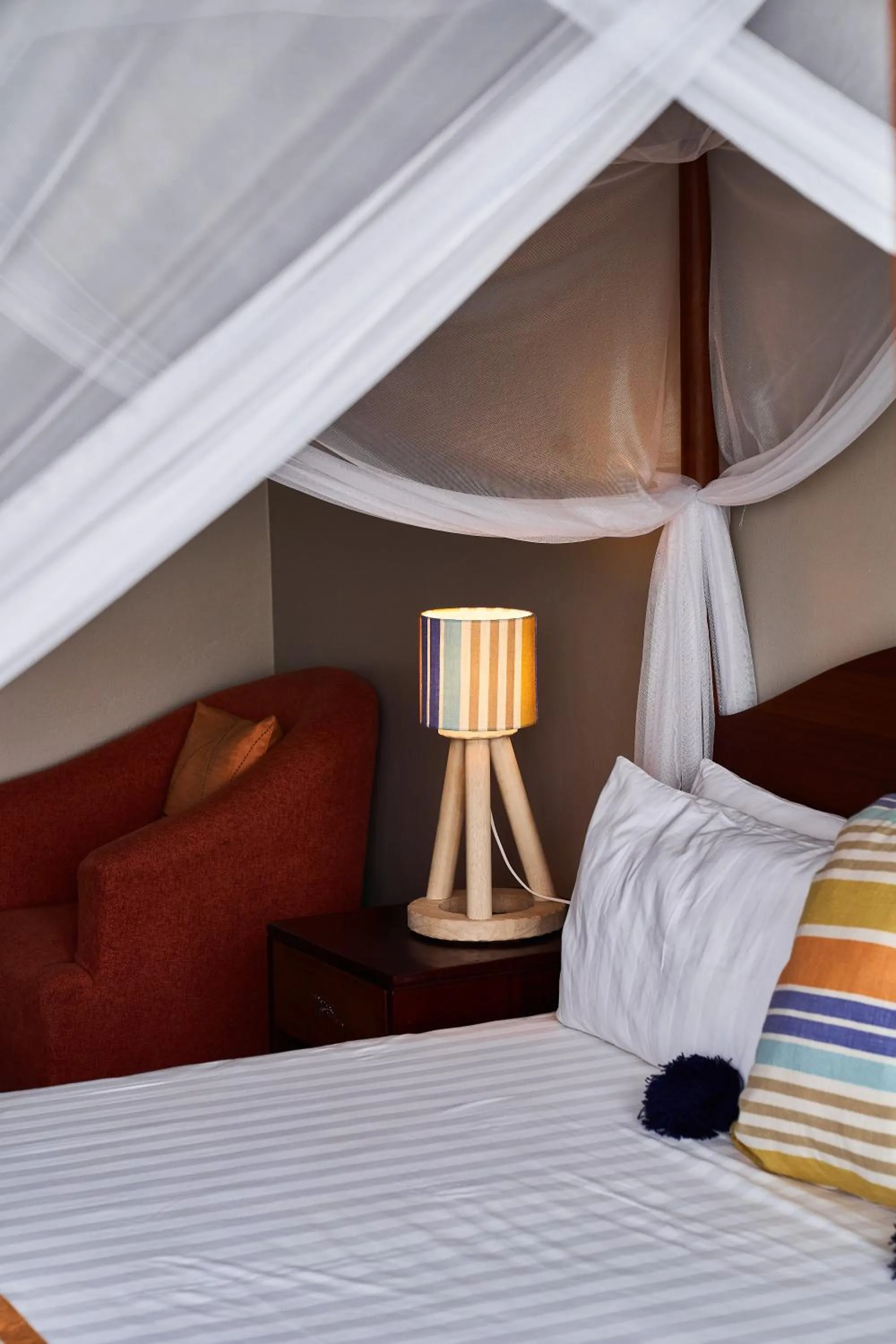 Bedroom, Bed in Governor's Residence