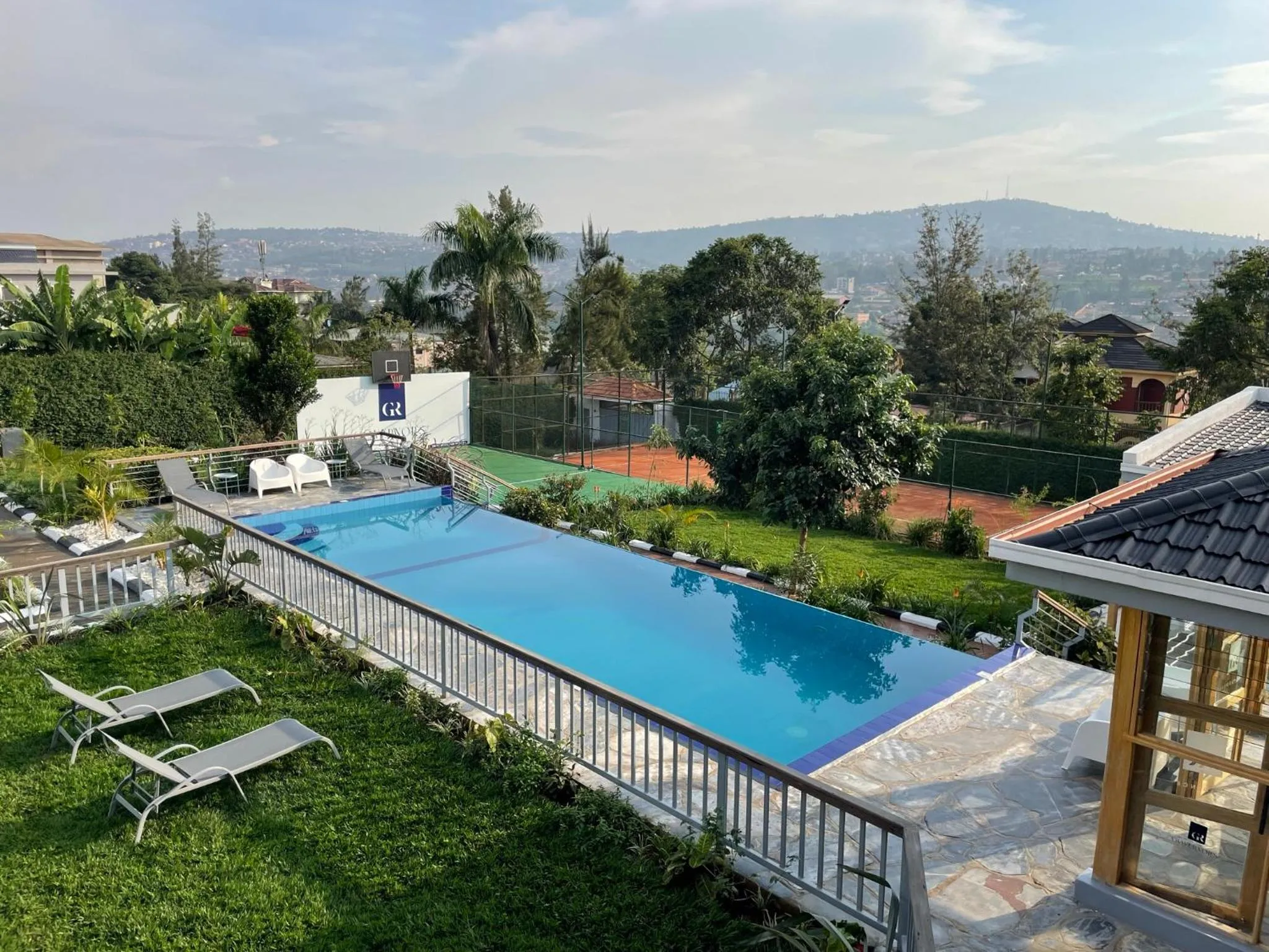 Swimming pool in Governor's Residence