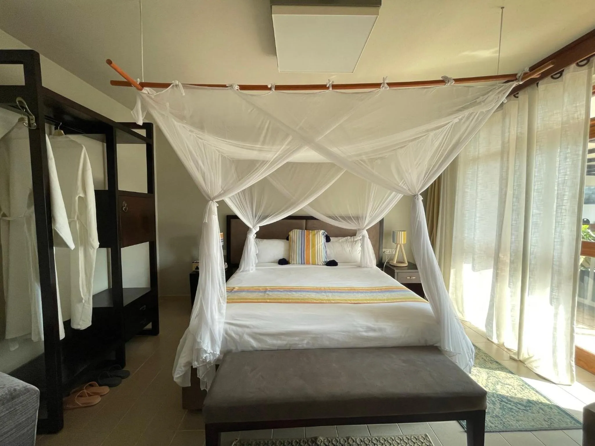 Bed in Governor's Residence