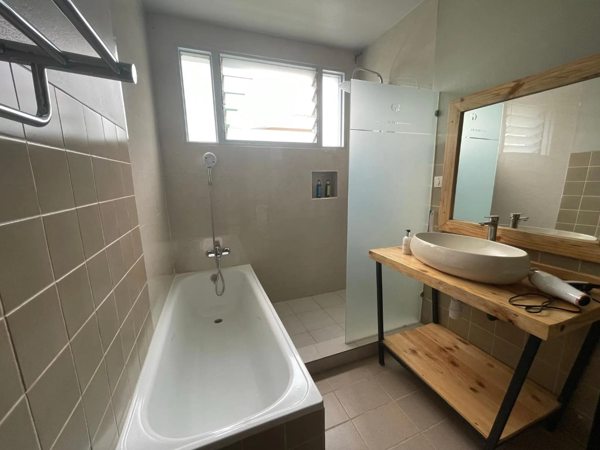 Shower in Governor's Residence