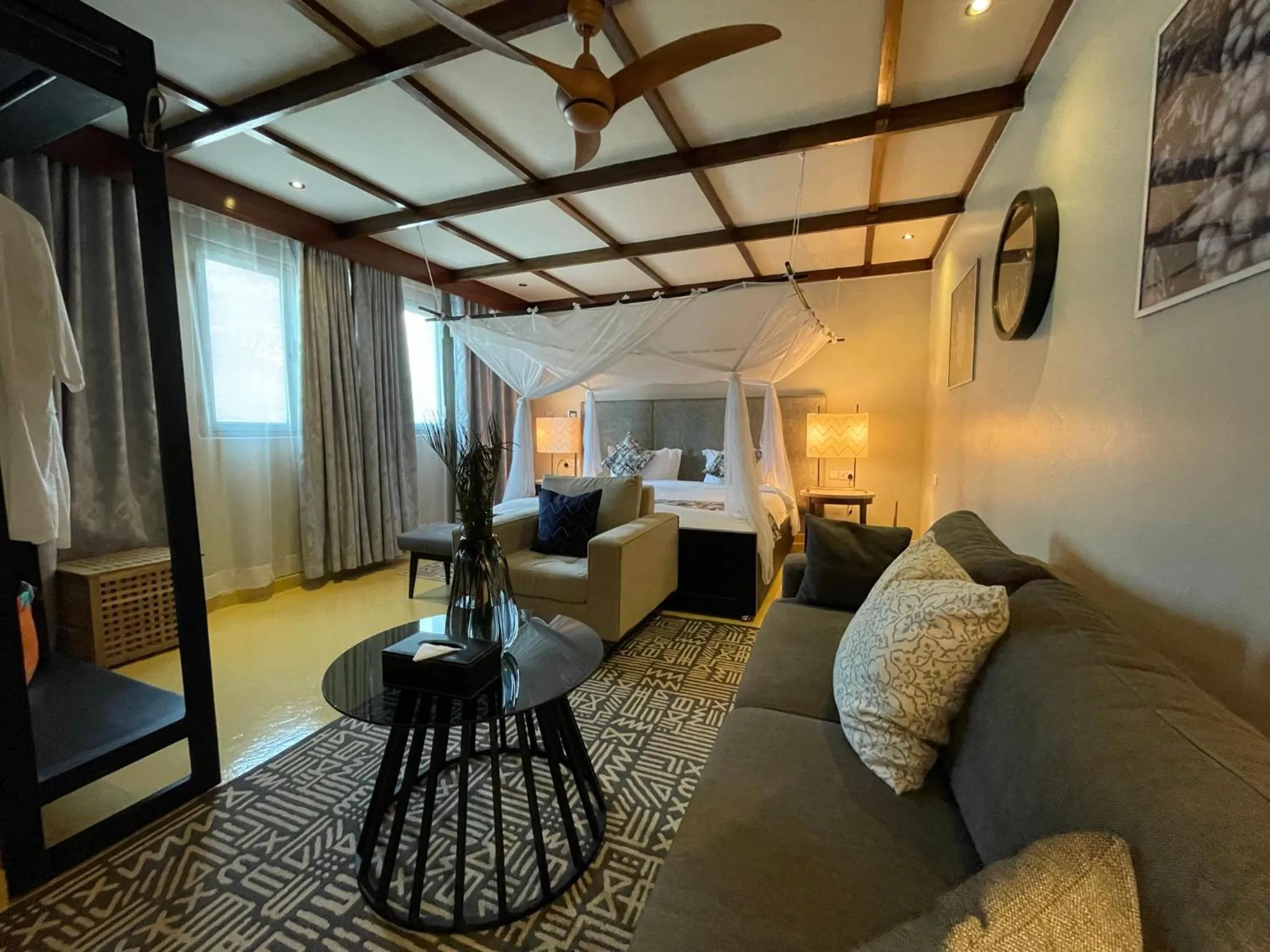 Bed in Governor's Residence