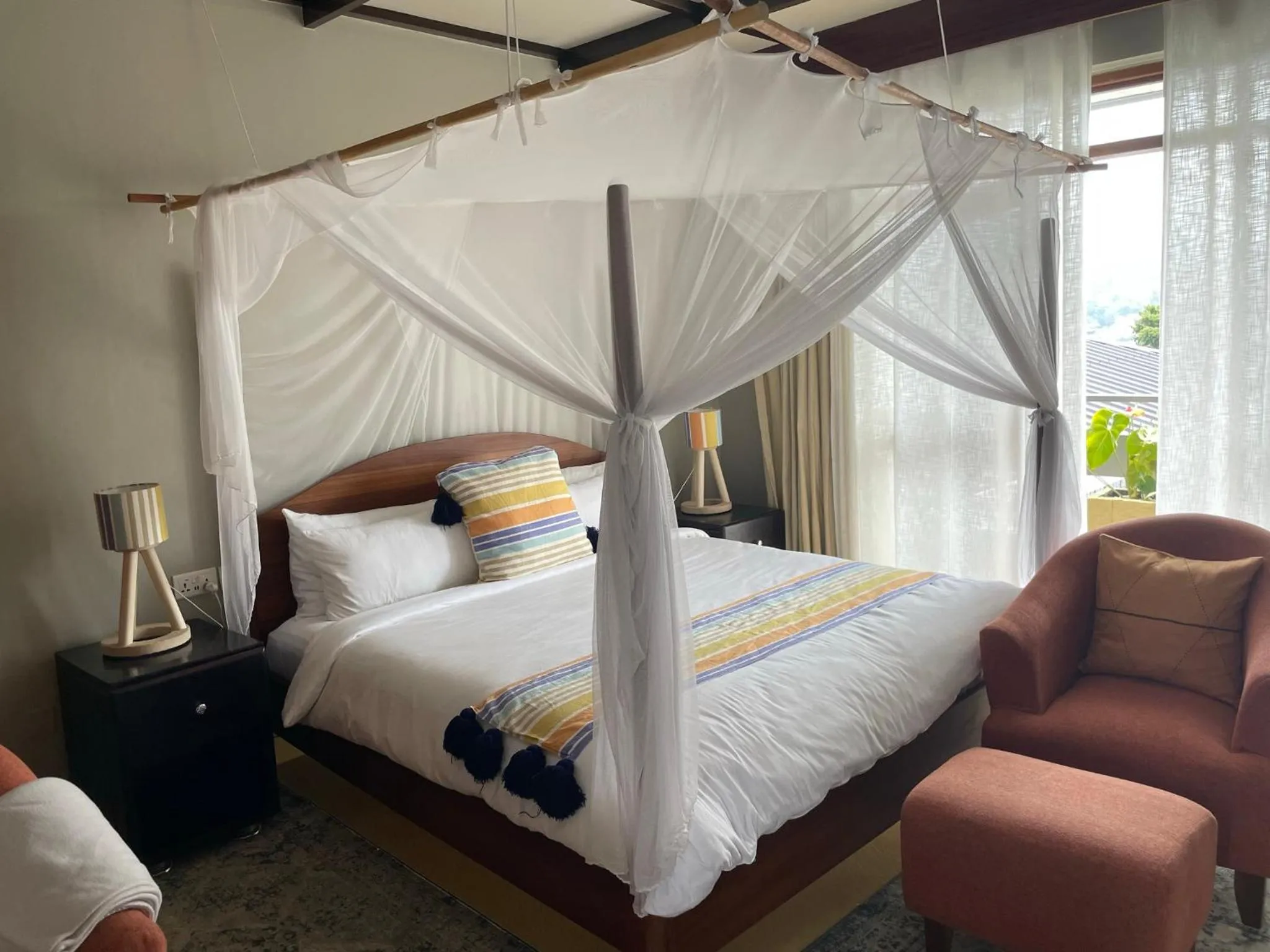 Bed in Governor's Residence