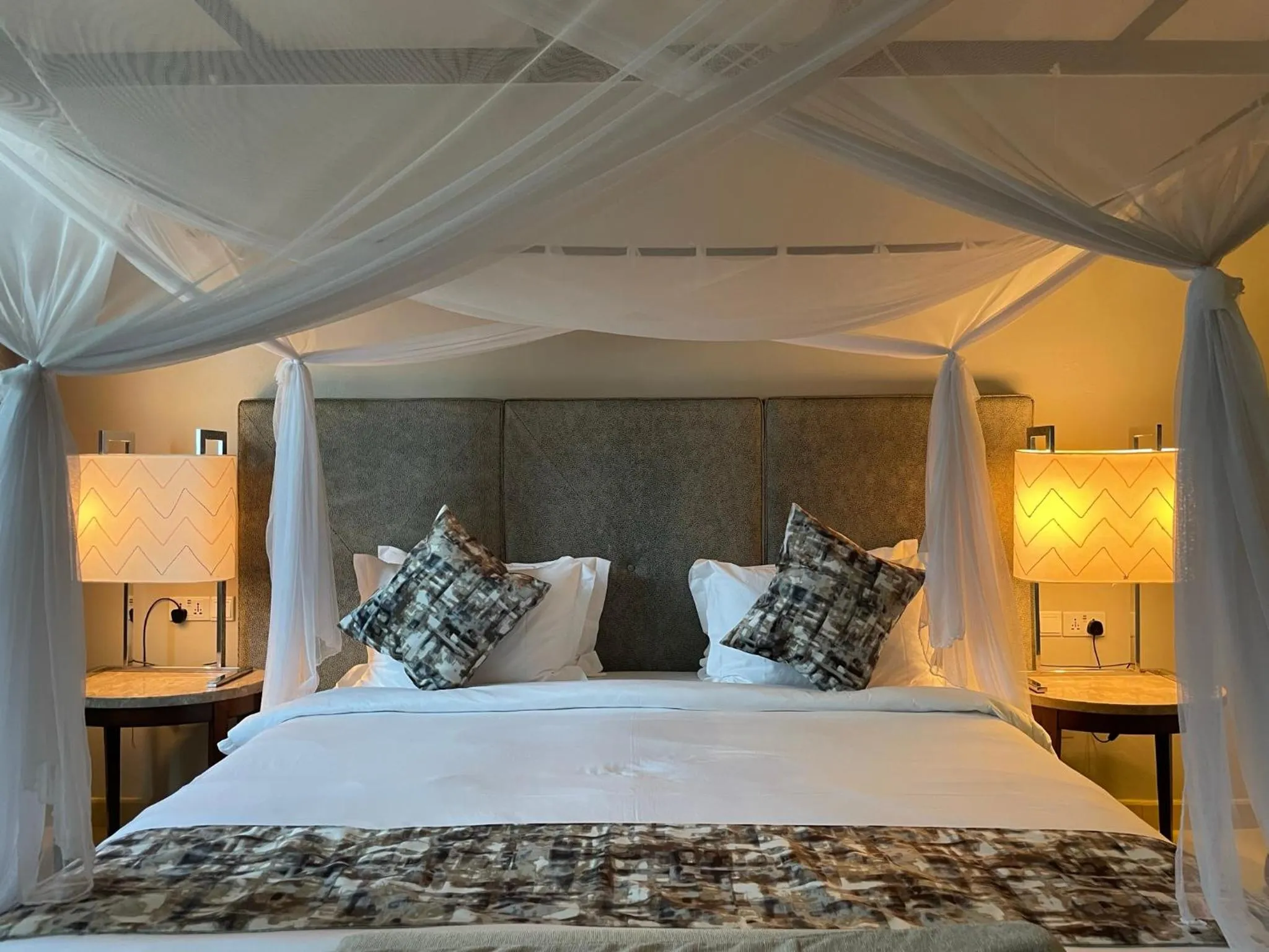 Bed in Governor's Residence