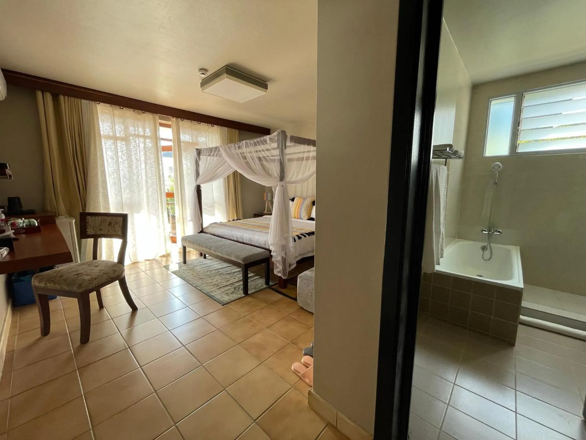 Bed in Governor's Residence