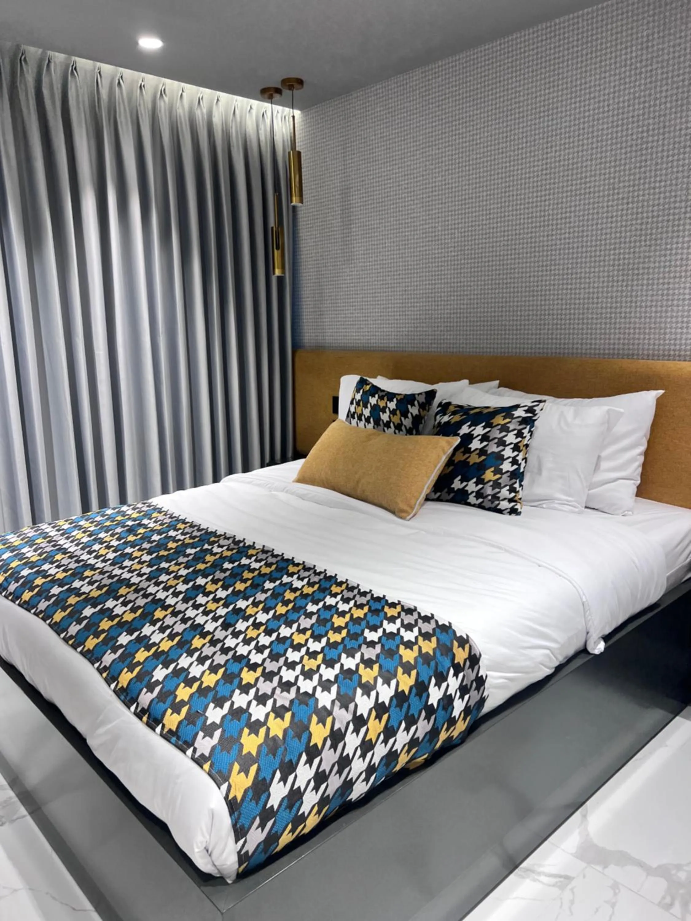 Bed in Saladin Boutique Hotel