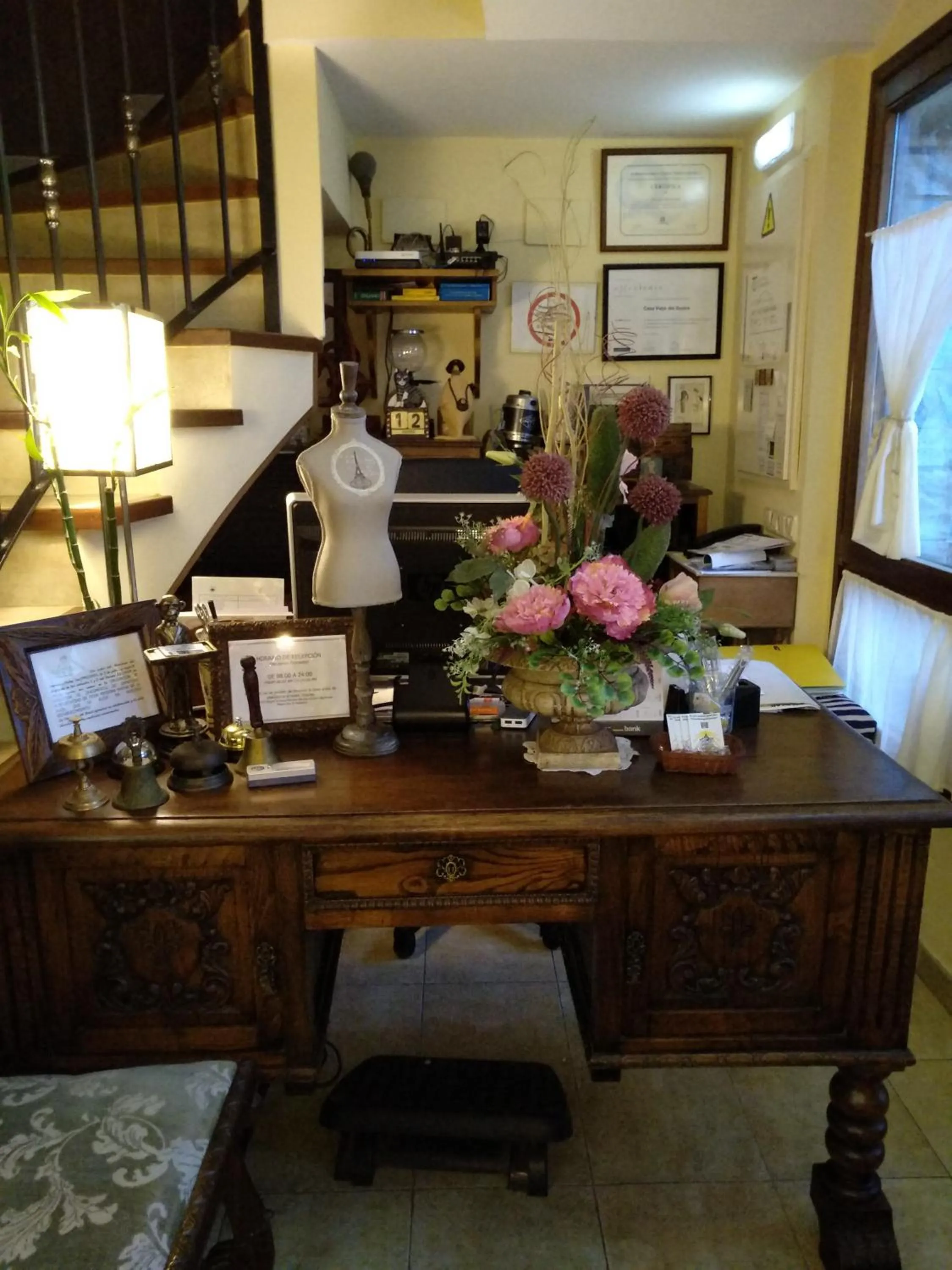 Lobby or reception in Hotel Casa Vieja del Sastre