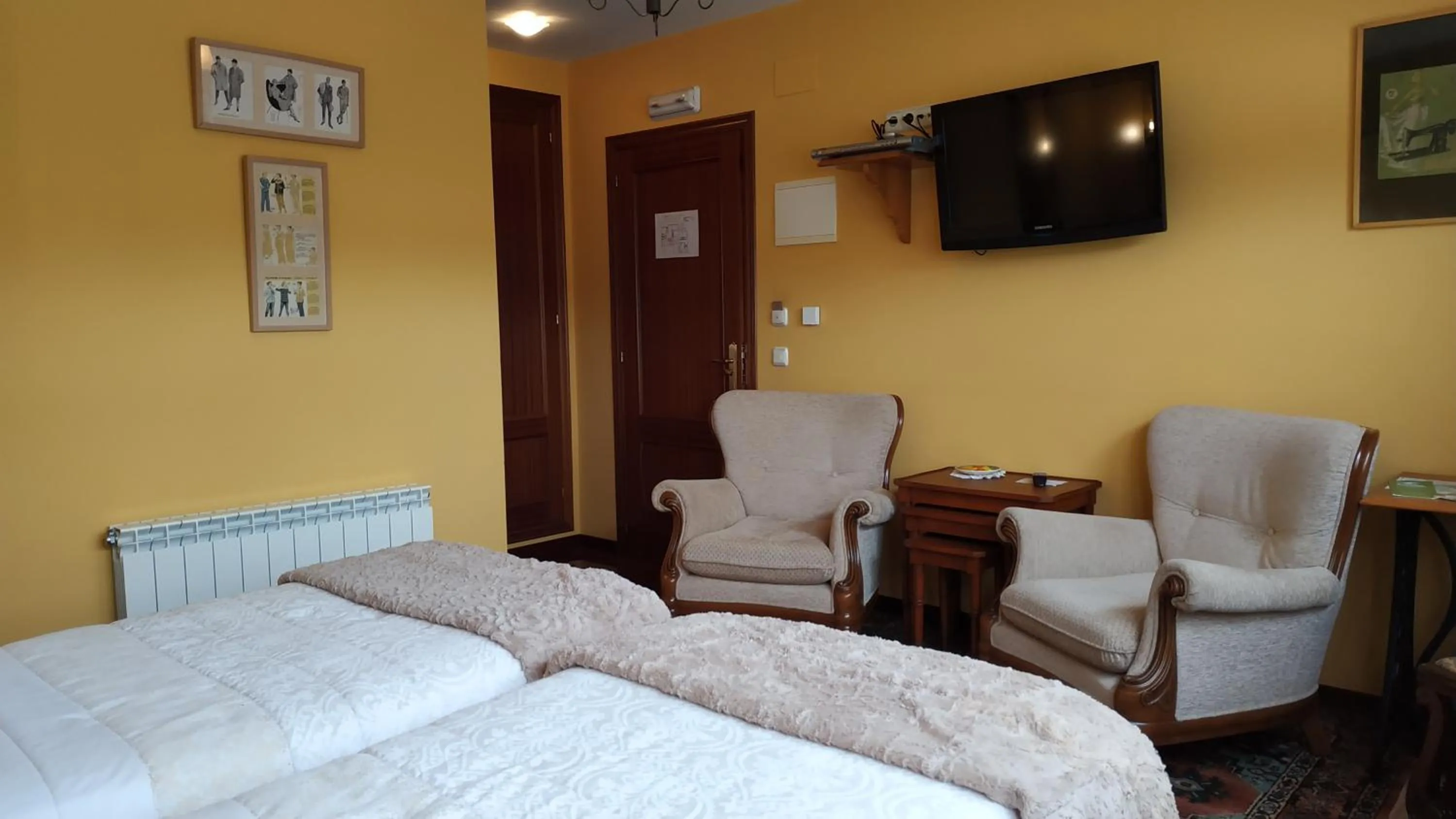 TV and multimedia, Bed in Hotel Casa Vieja del Sastre