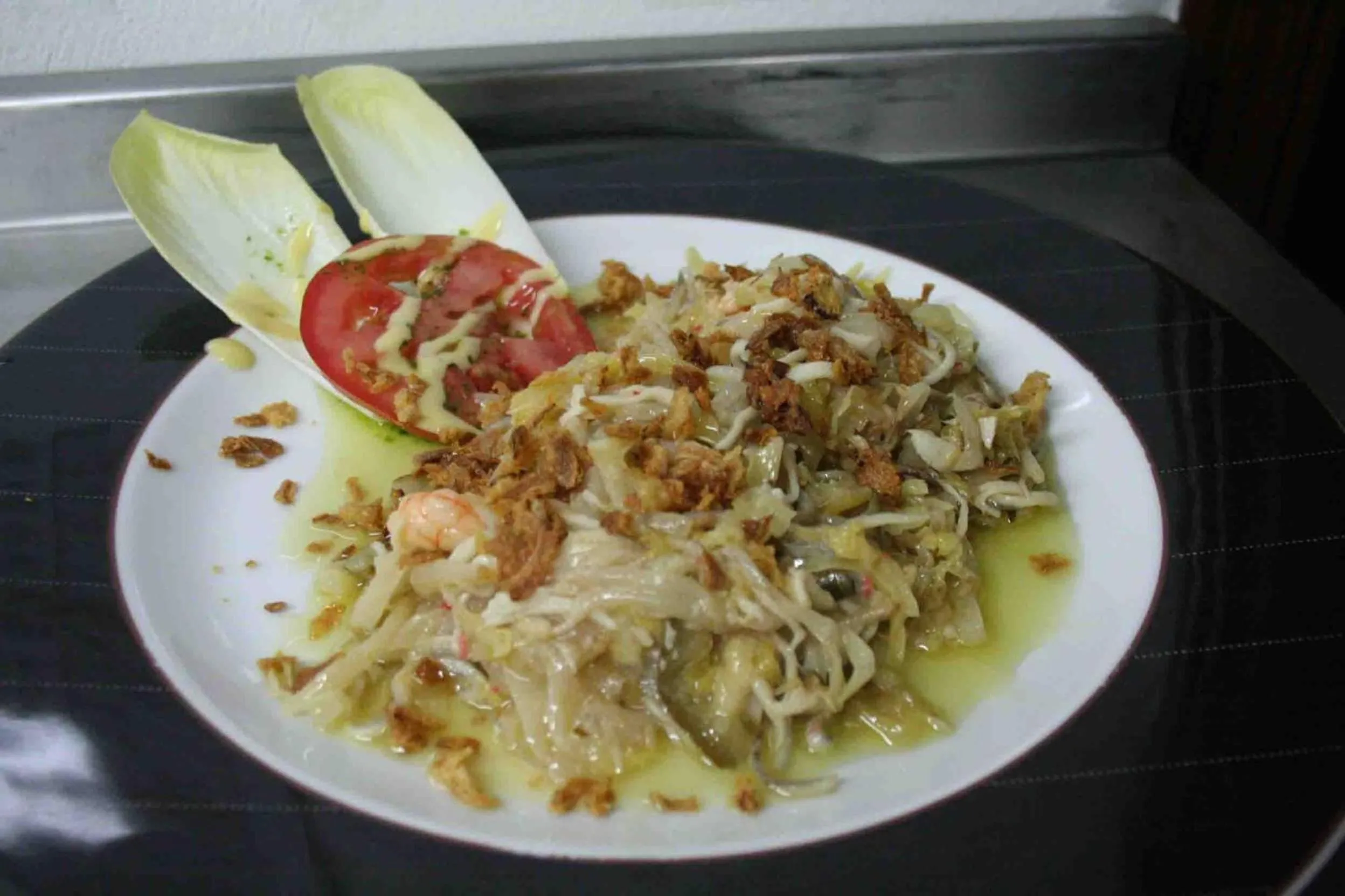 Food close-up in Hotel Casa Vieja del Sastre