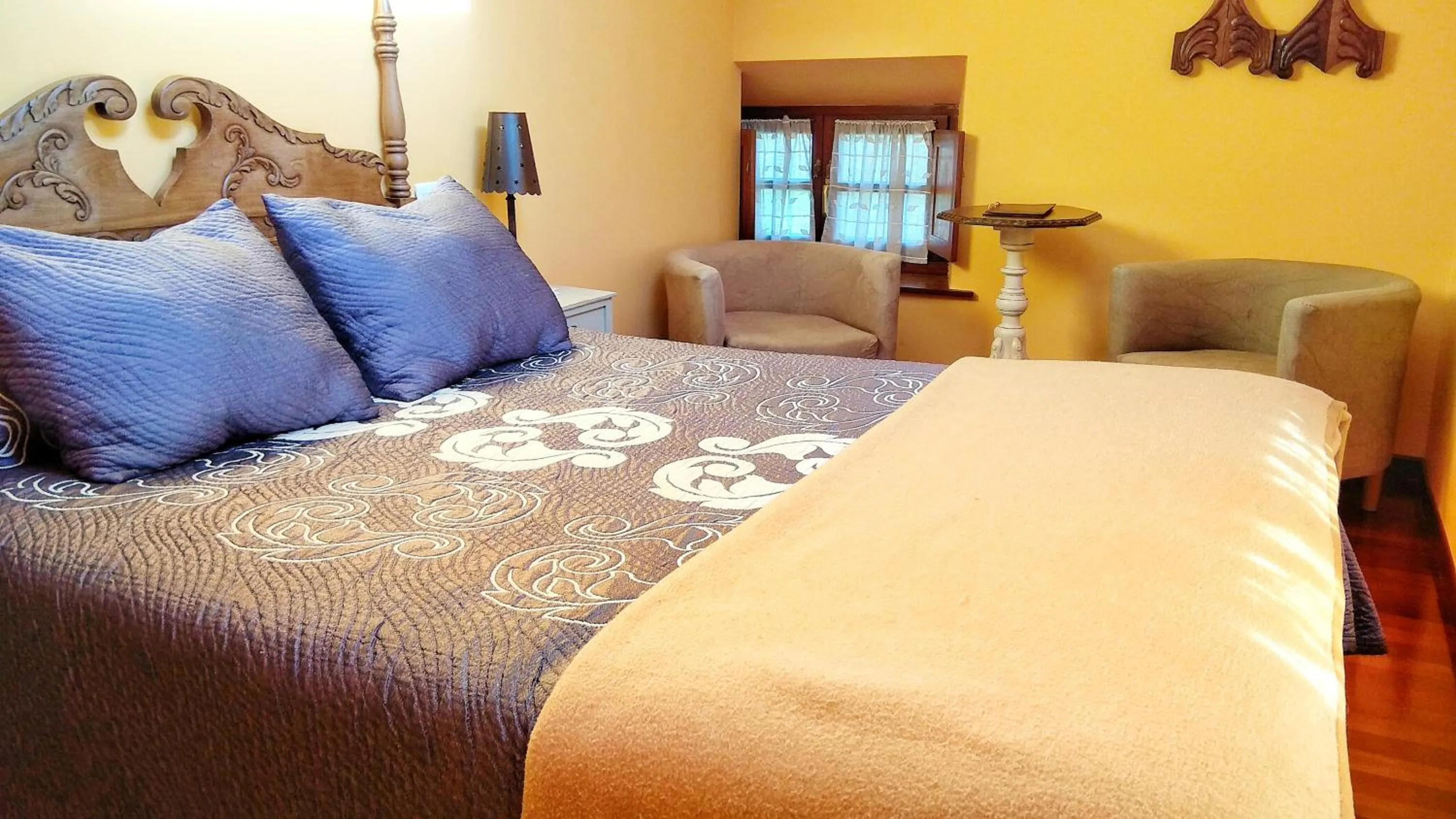 Bed in Hotel Casa Vieja del Sastre