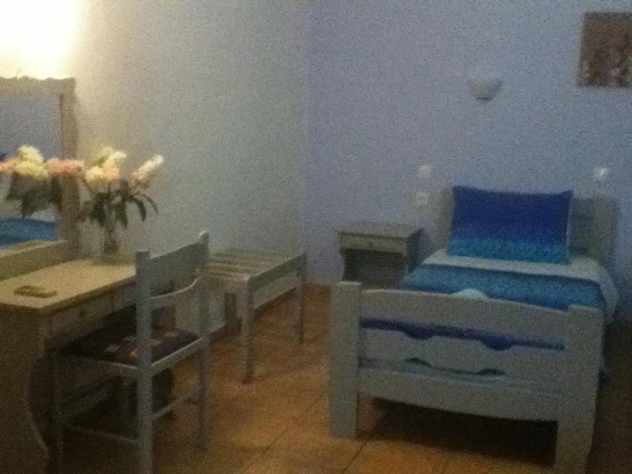 Bed in Galini Pension