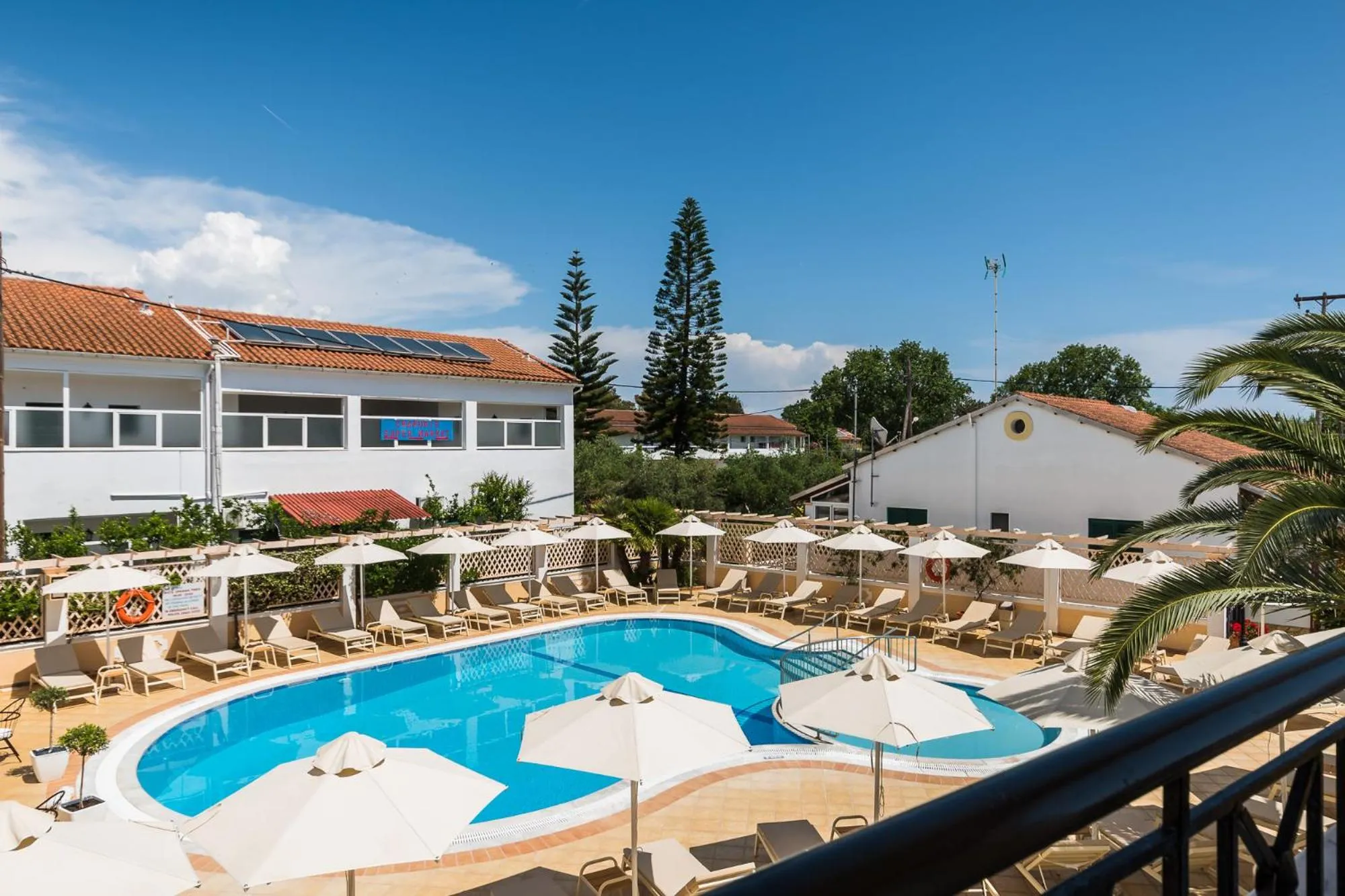 Balcony/Terrace in Konstantina Apartments