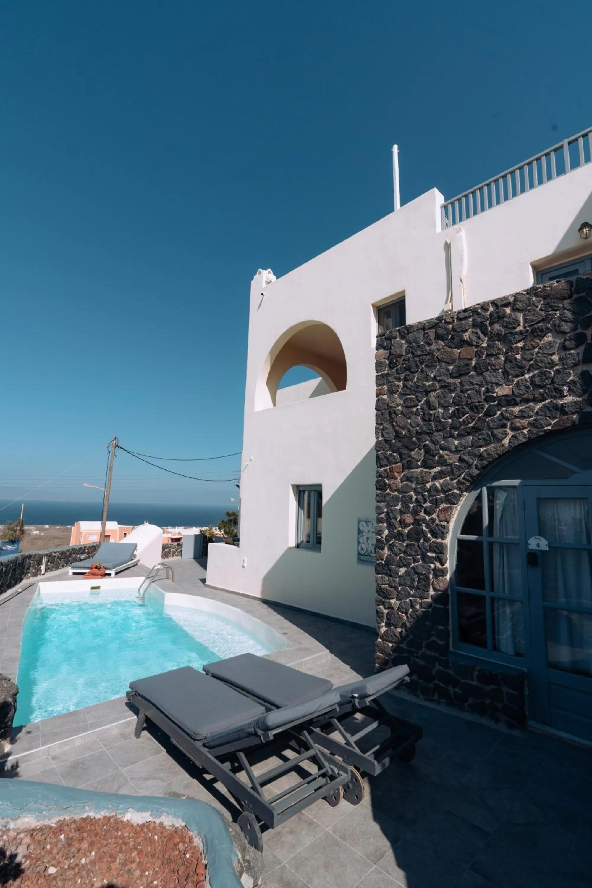 Swimming pool in Aspa Villas