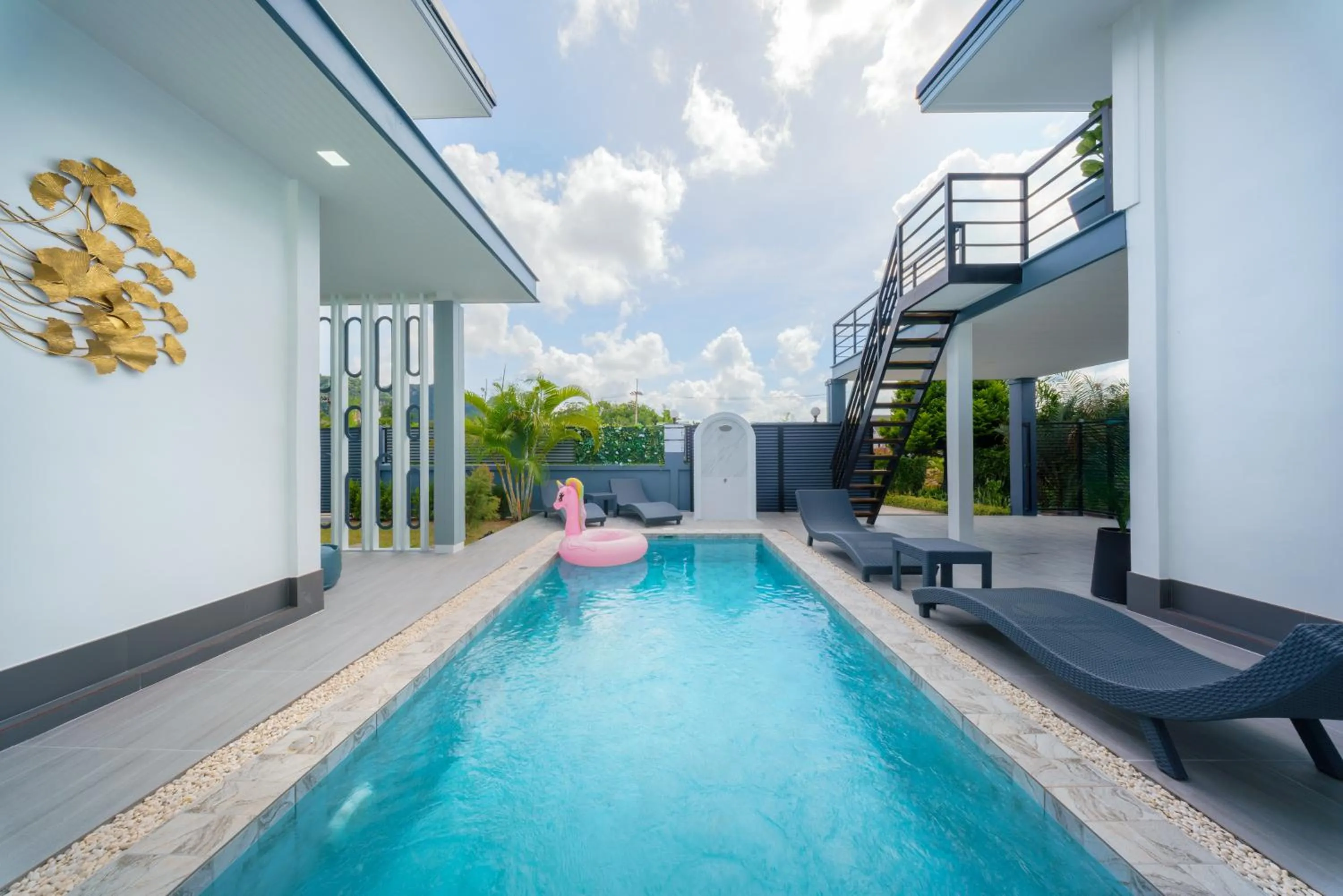 Pool view in Lark Pool Villa Aonang Krabi