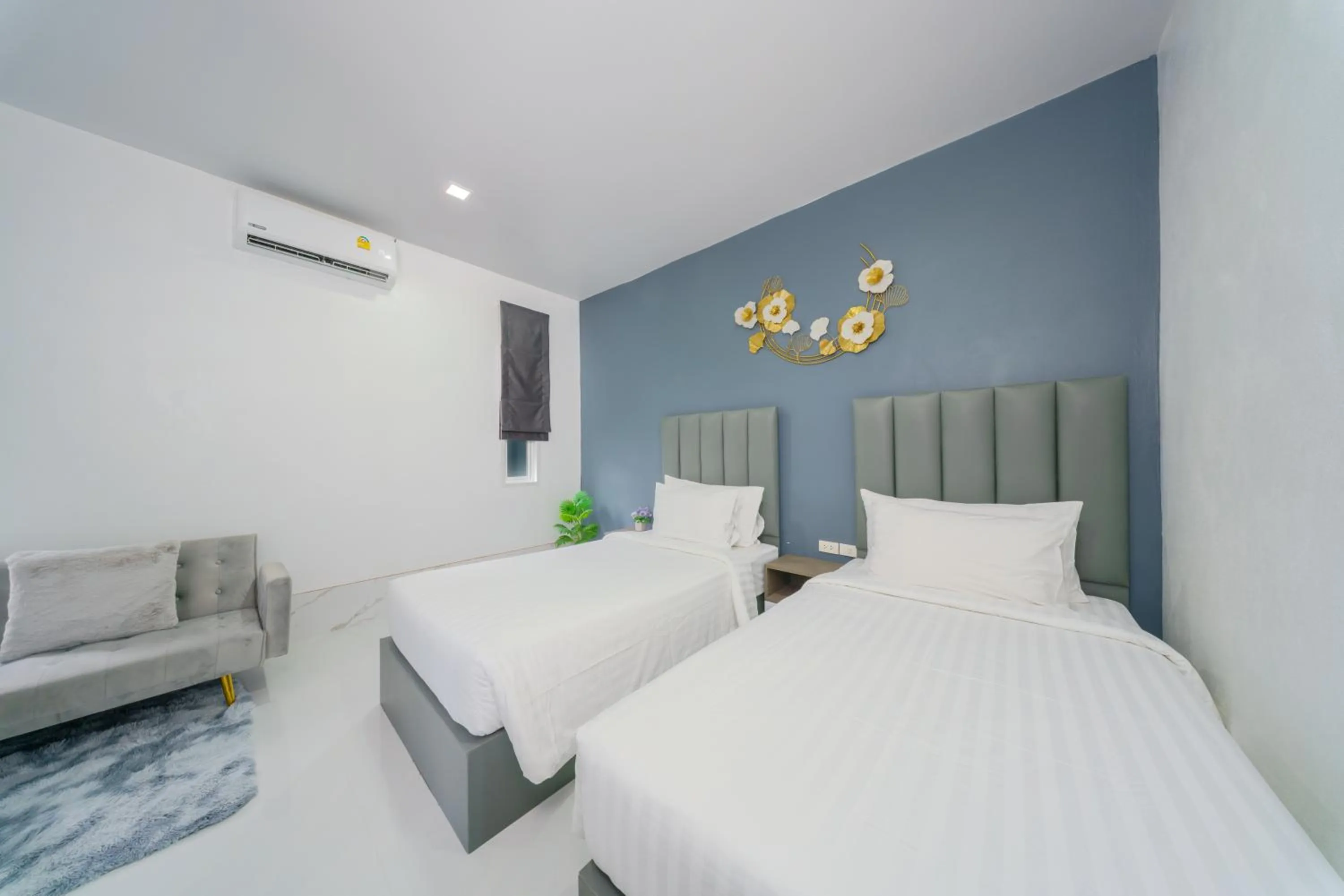 Bedroom, Bed in Lark Pool Villa Aonang Krabi