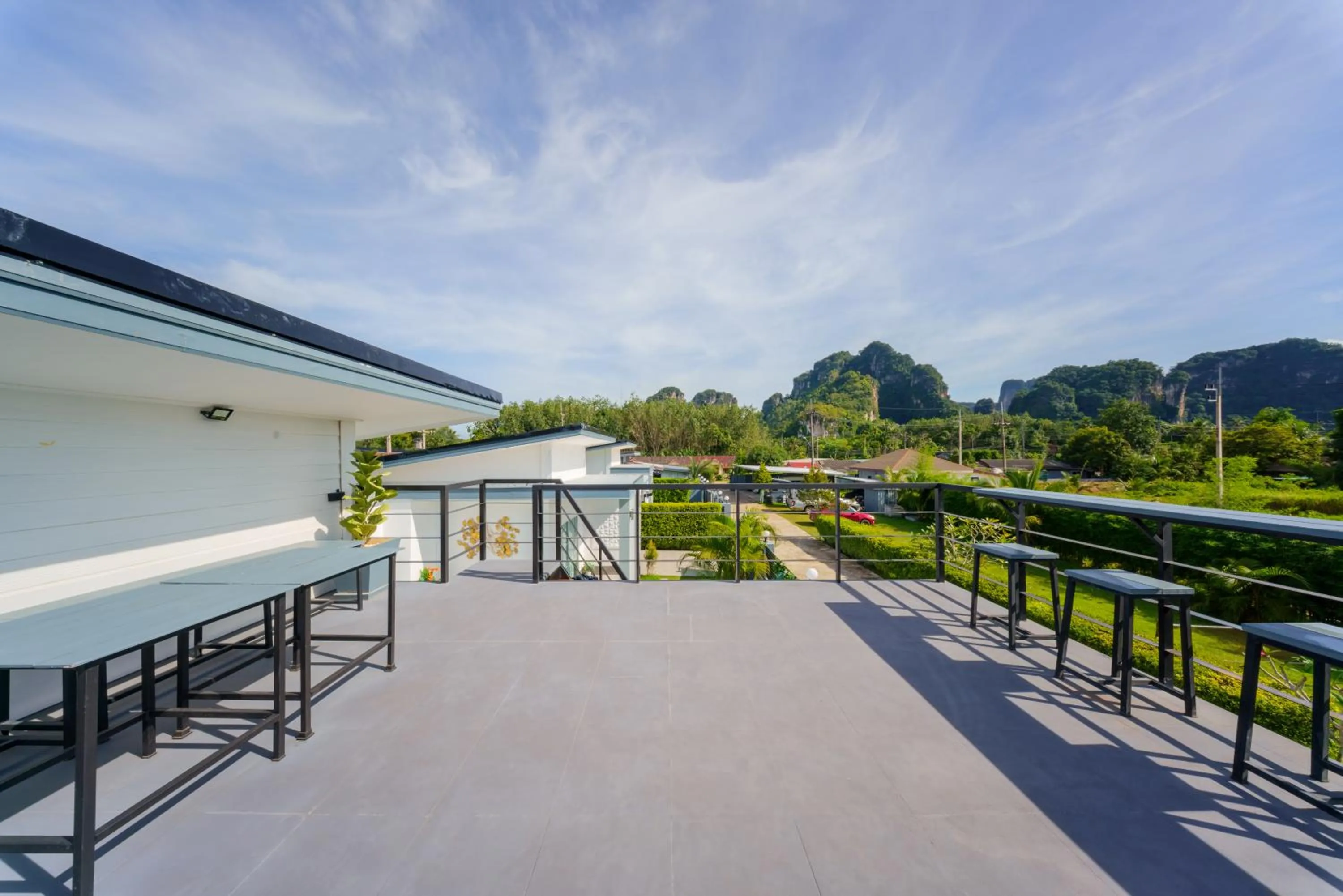 Balcony/Terrace in Lark Pool Villa Aonang Krabi